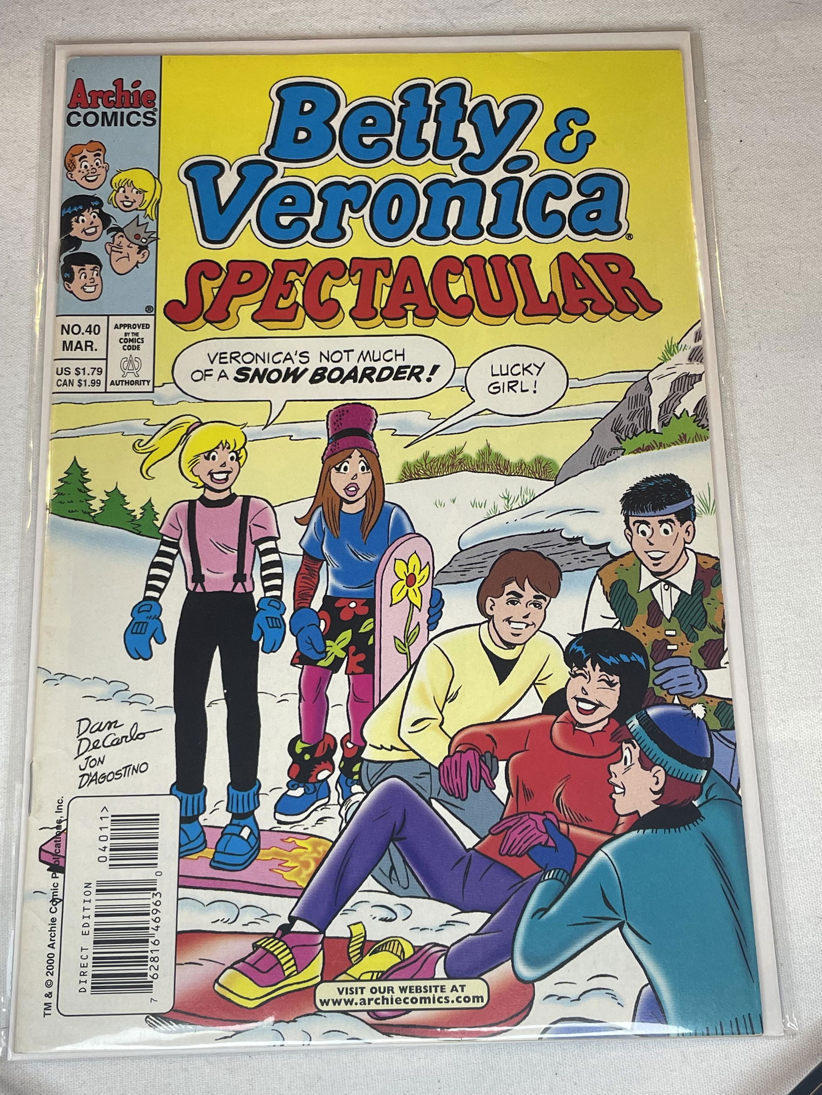 Archie Betty & Veronica Spectacular Comic Book (1 of 1)