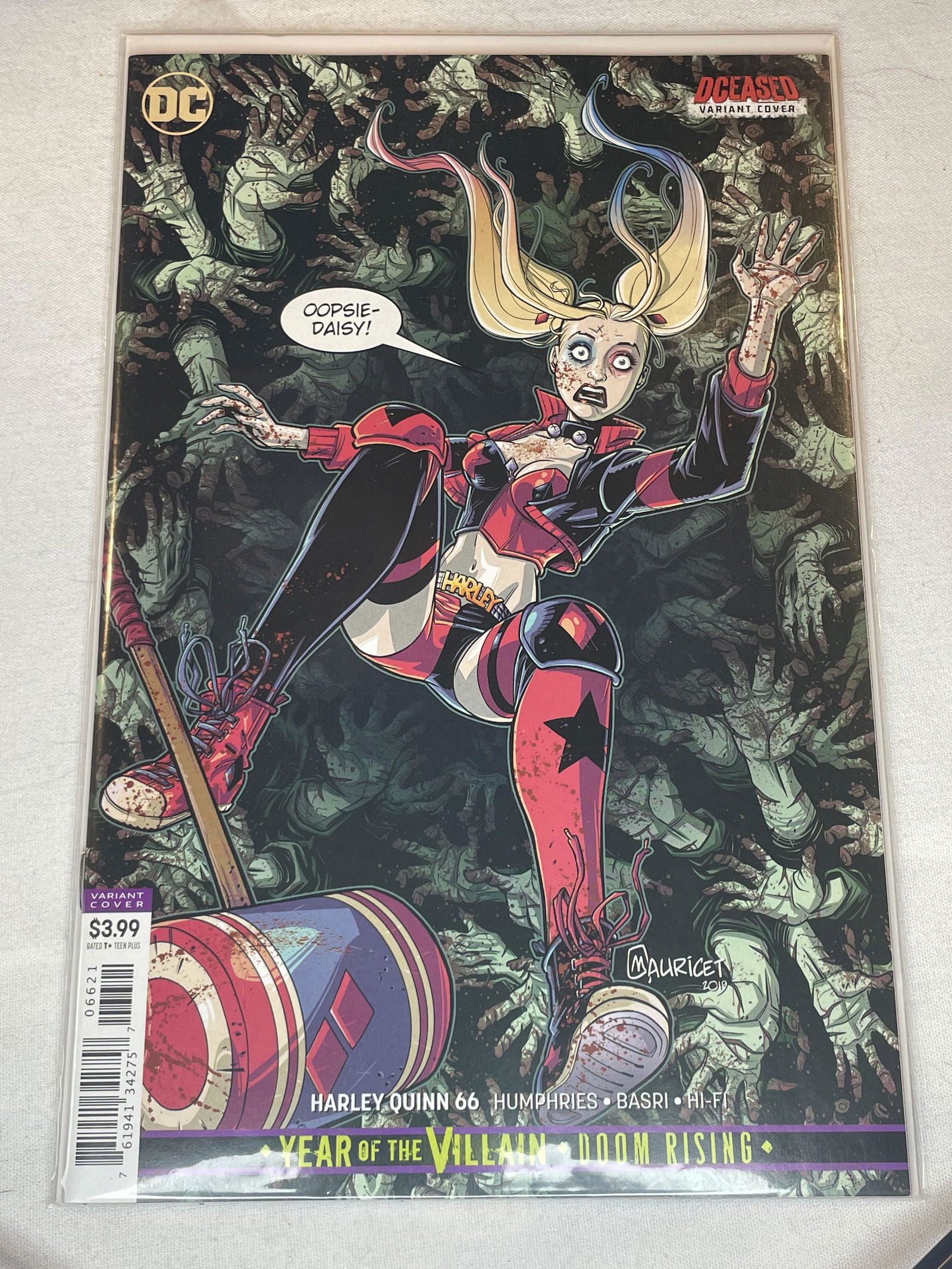 DC Harley Quinn 66 Dceased Variant Cover Comic Book (1 of 1)