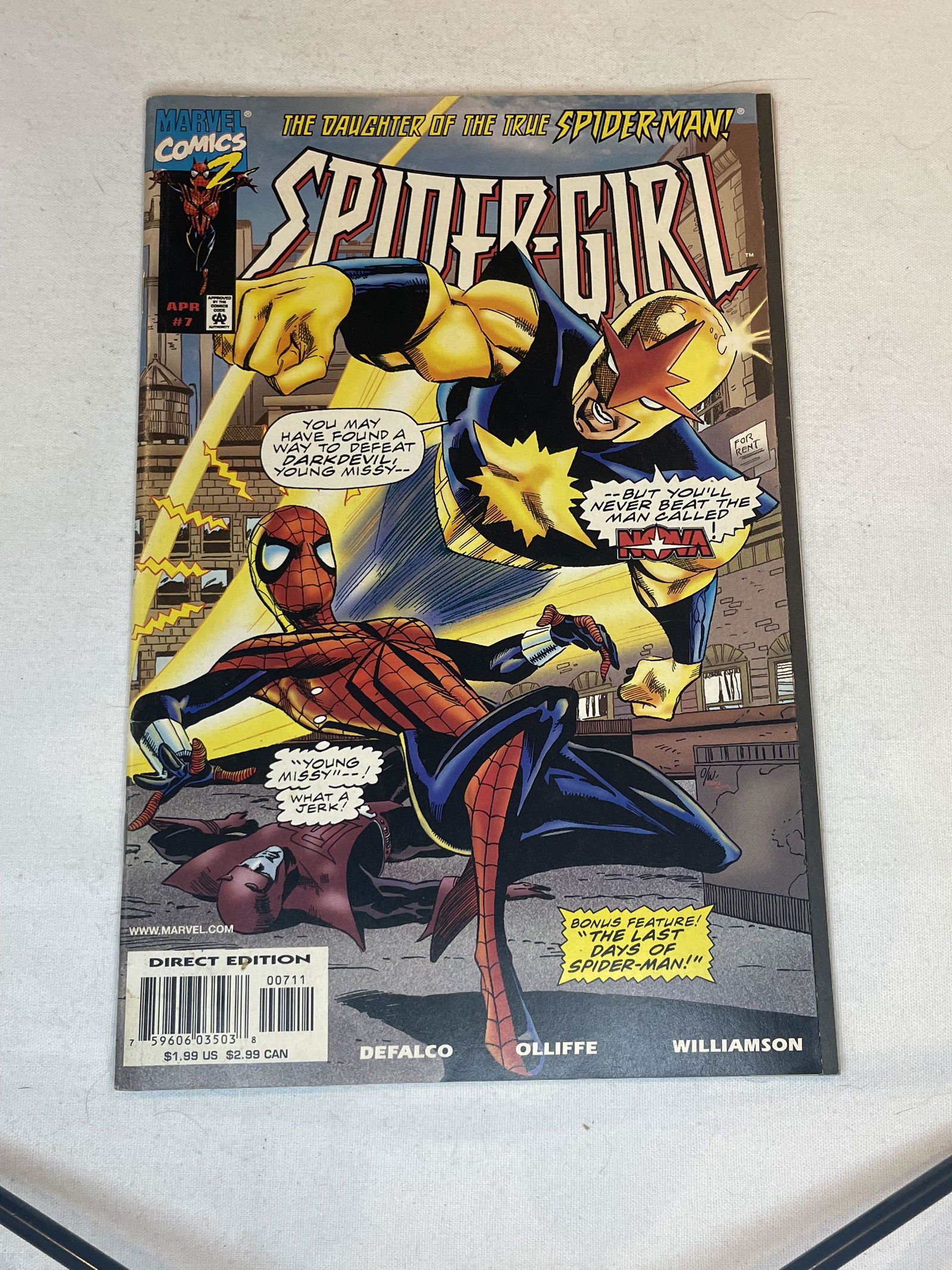 Marvel Spider-Girl Comic Book (1 of 1)