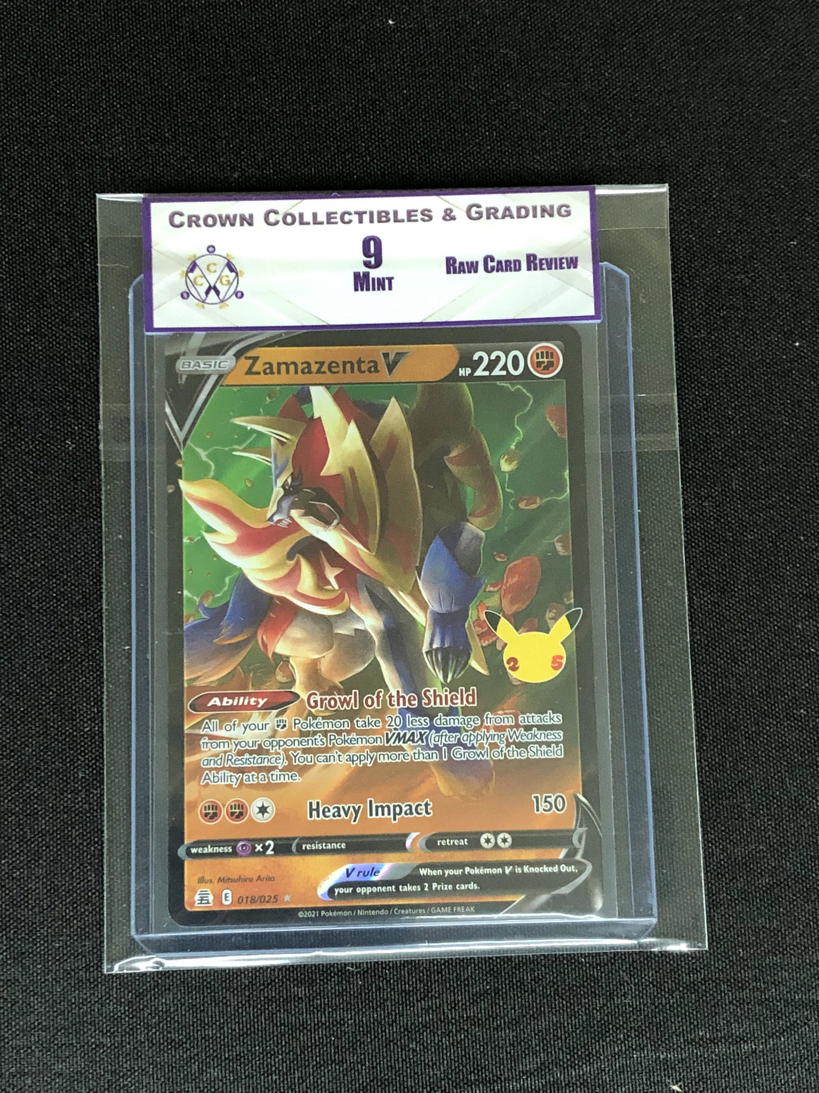 RCR Zamazenta V CC&G 9 (1 of 1)