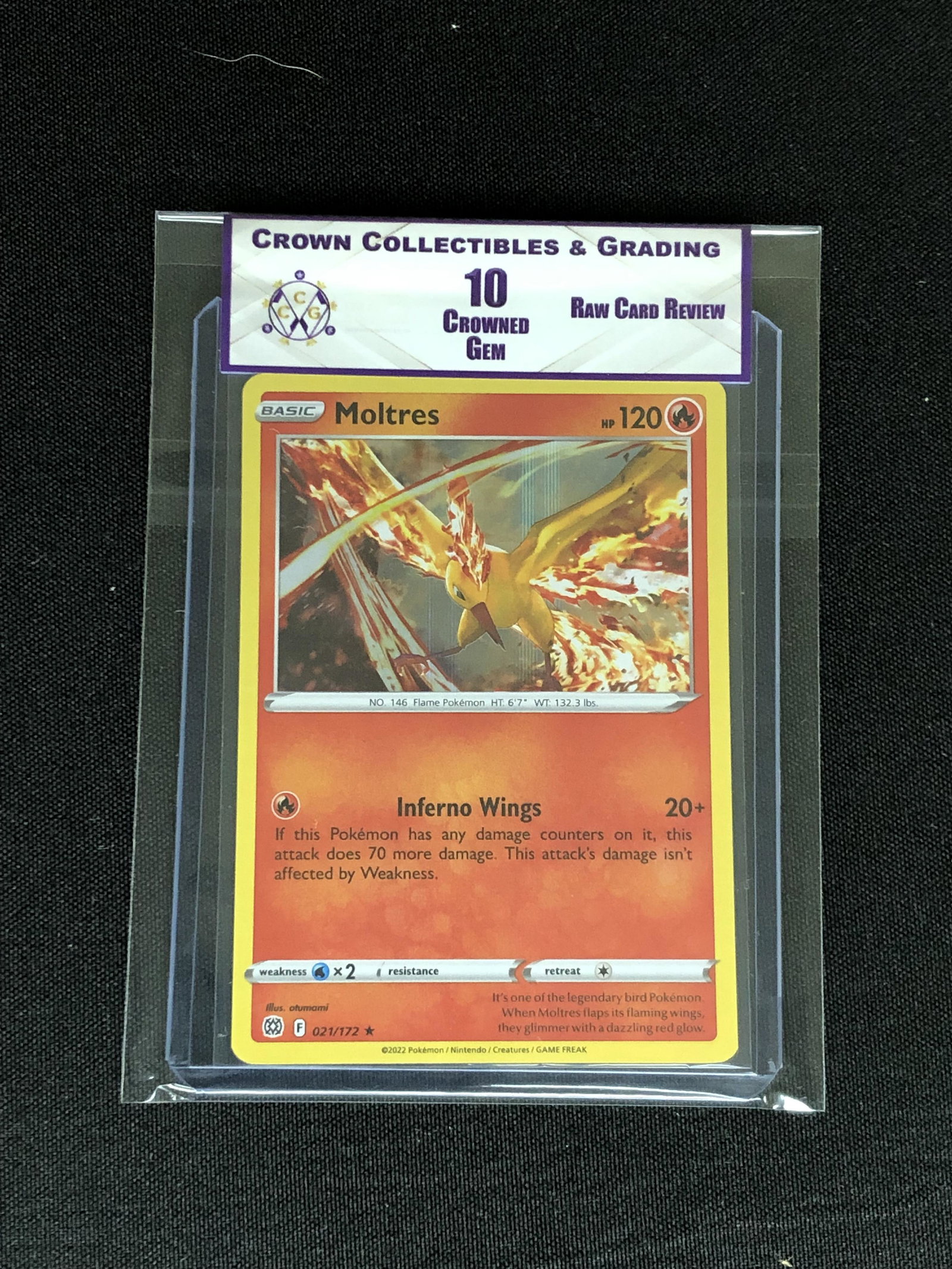 RCR Moltres Holo CC&G 10 (1 of 1)