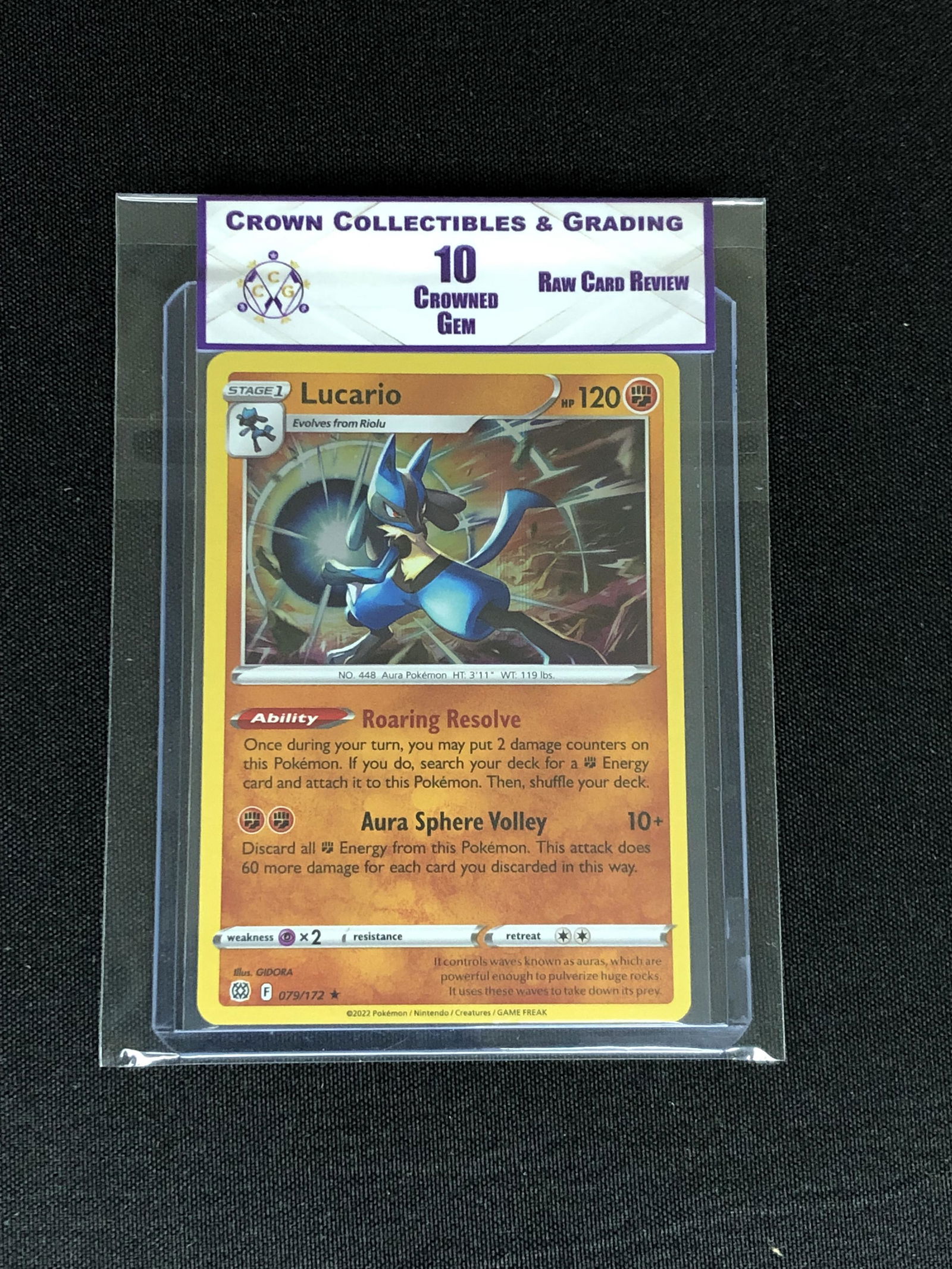 RCR Lucario Holo CC&G 10 (1 of 1)