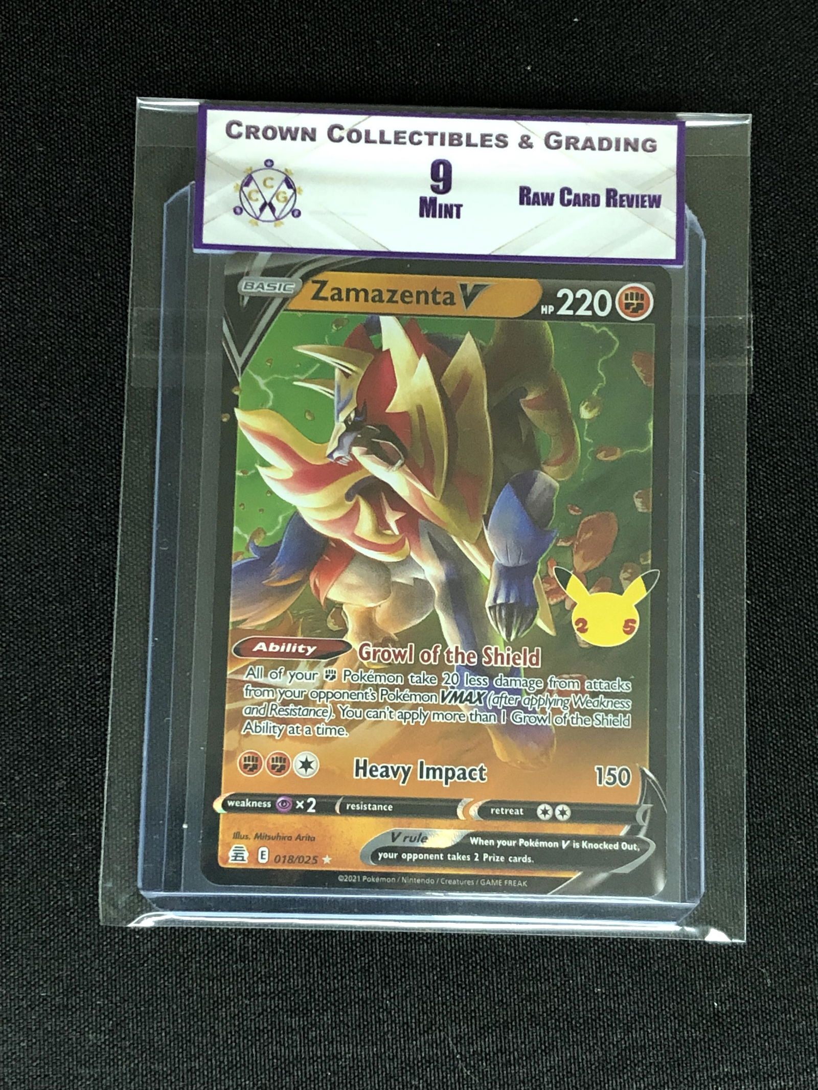 RCR Zamazenta V CC&G 9 (1 of 1)