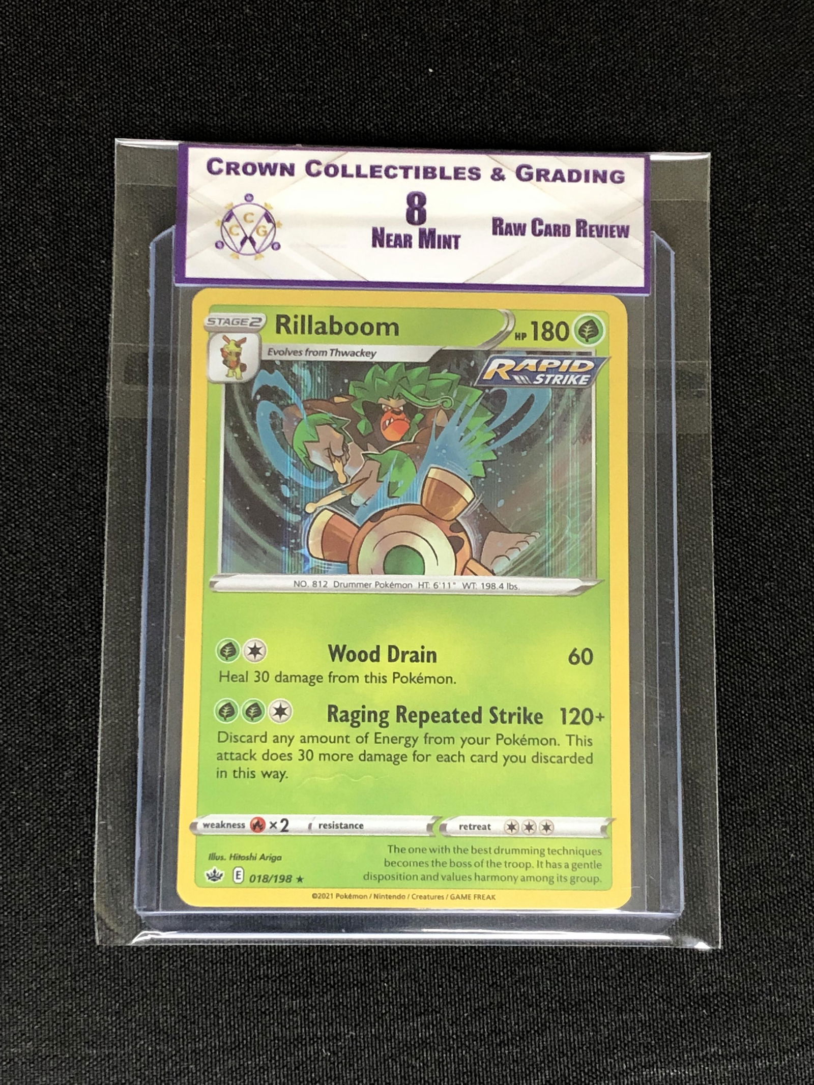 RCR Rillaboom Holo CC&G 8 (1 of 1)