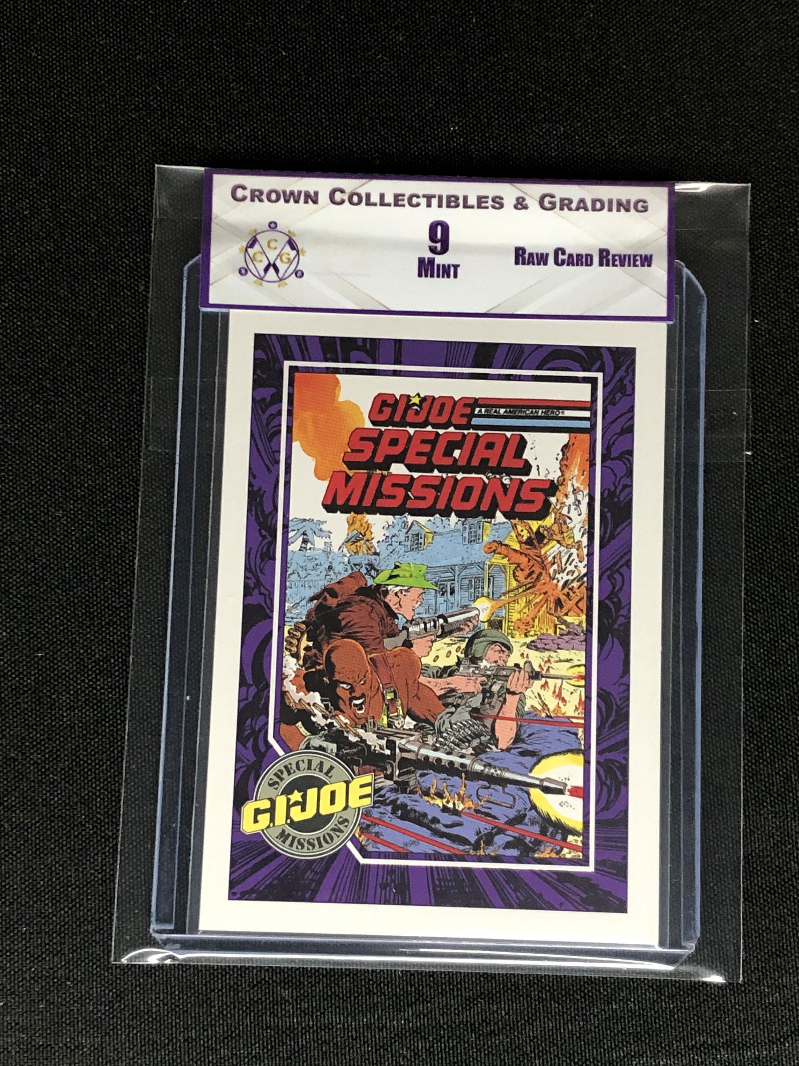 RCR GI Joe Trading Card (1 of 1)