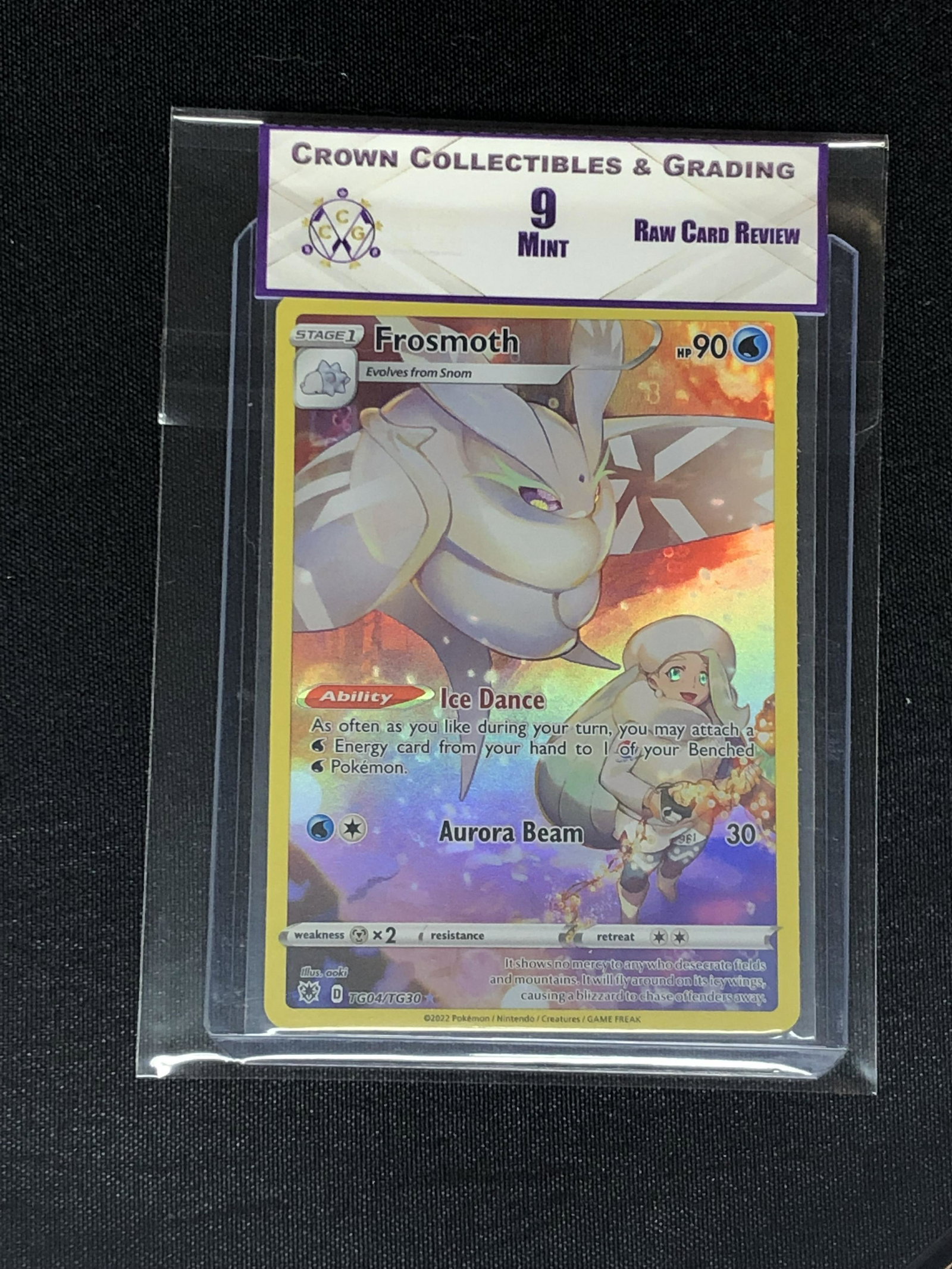RCR Frosmoth Holo Full Art CC&G 9: RCR Frosmoth Holo Full Art CC&G 9