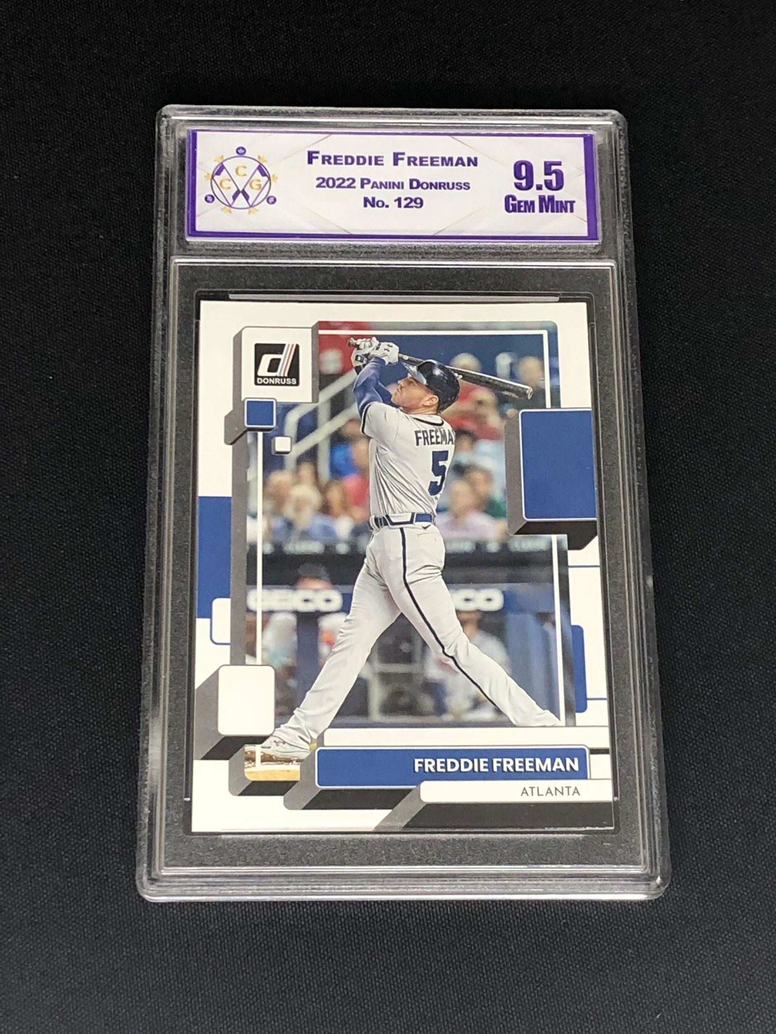 Freddie Freeman CC&G 9.5 Sports Card (1 of 1)