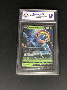 Dhelmise V CC&G 9 Pokemon Card: Dhelmise V CC&G 9 Pokemon Card