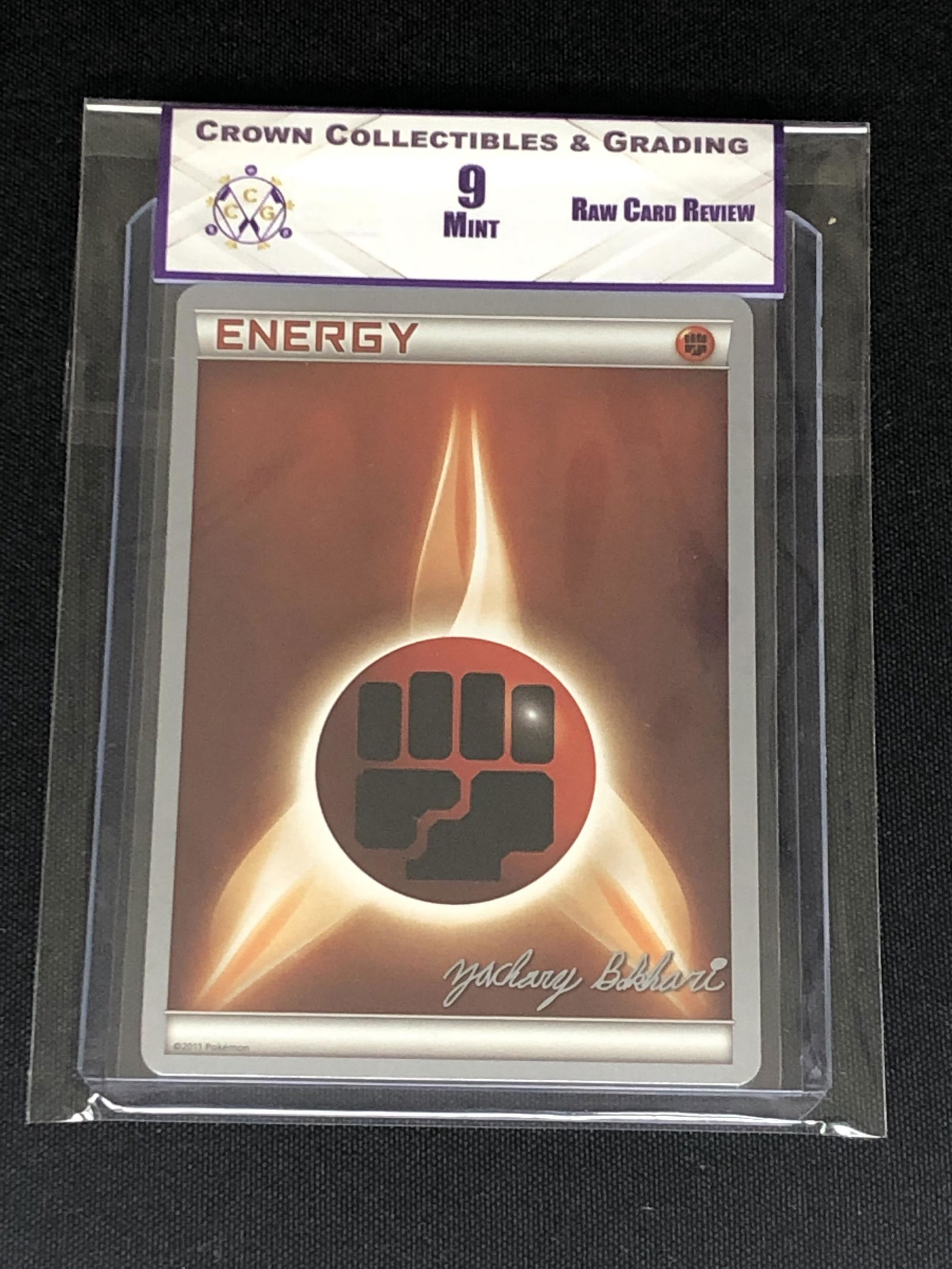 RCR Energy CC&G 9 Pokemon Card (1 of 1)