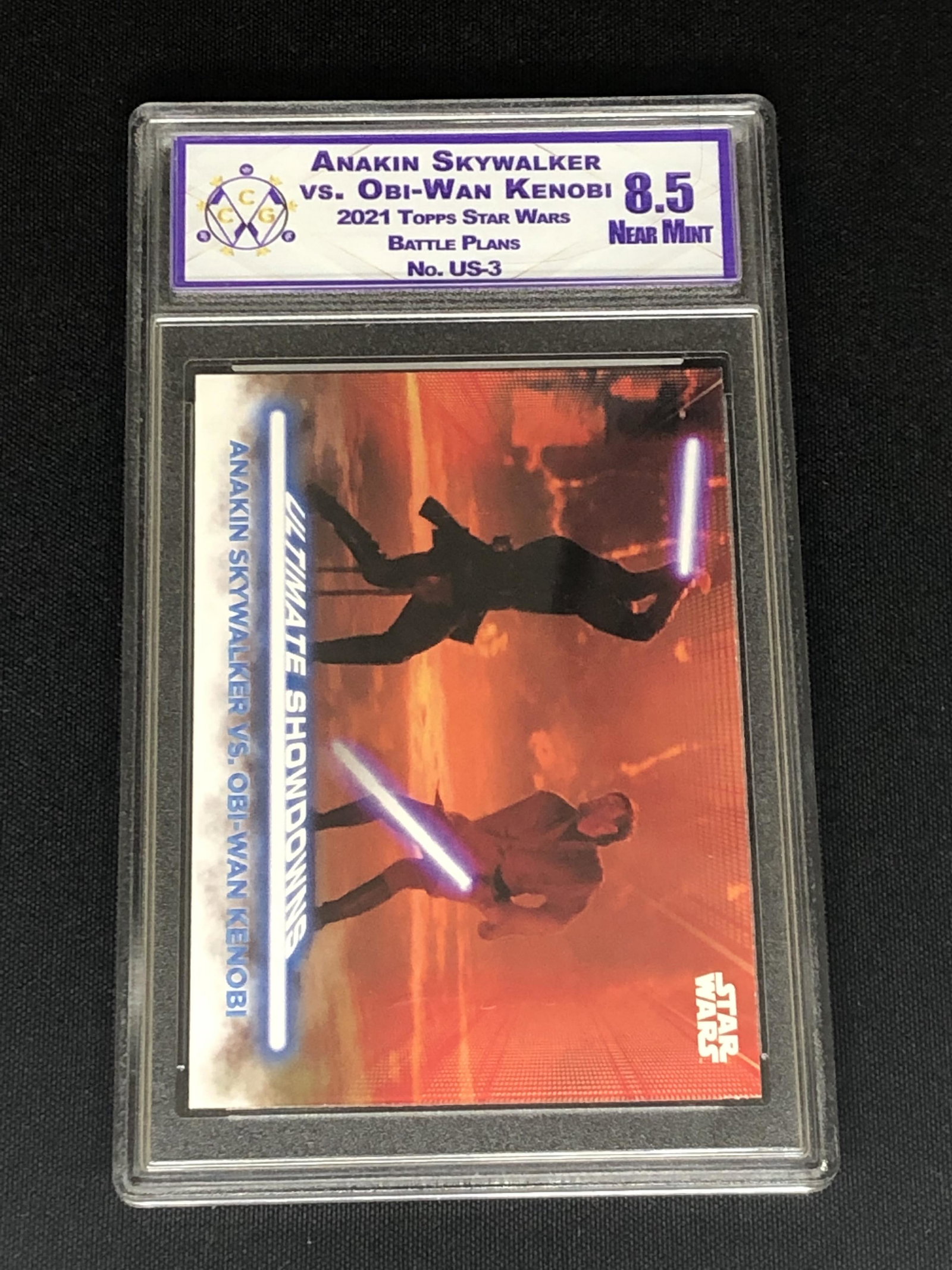 Star Wars Anakin Skywalker vs. Obi-wan Kenobi CC&G 8.5: Star Wars Anakin Skywalker vs. Obi-wan Kenobi CC&G 8.5
