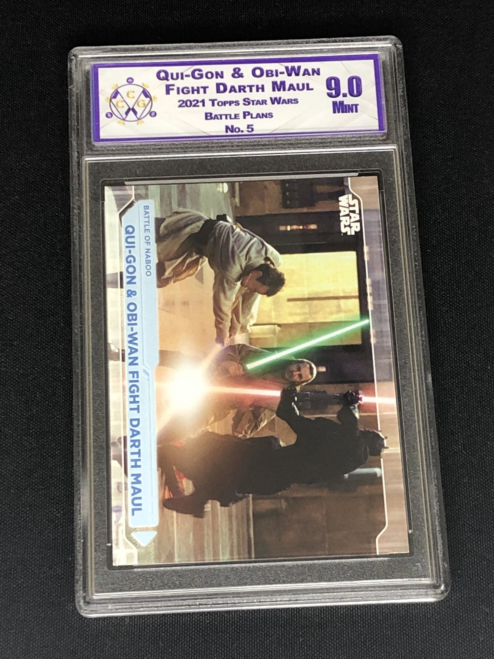 Star Wars Qui-Gon & Obi-Wan Fight Darth Maul CC&G 9: Star Wars Qui-Gon & Obi-Wan Fight Darth Maul CC&G 9