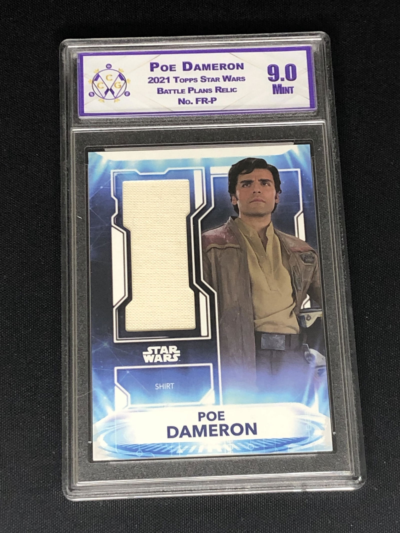 Star Wars Poe Dameron Relic Card CC&G 9 (1 of 1)