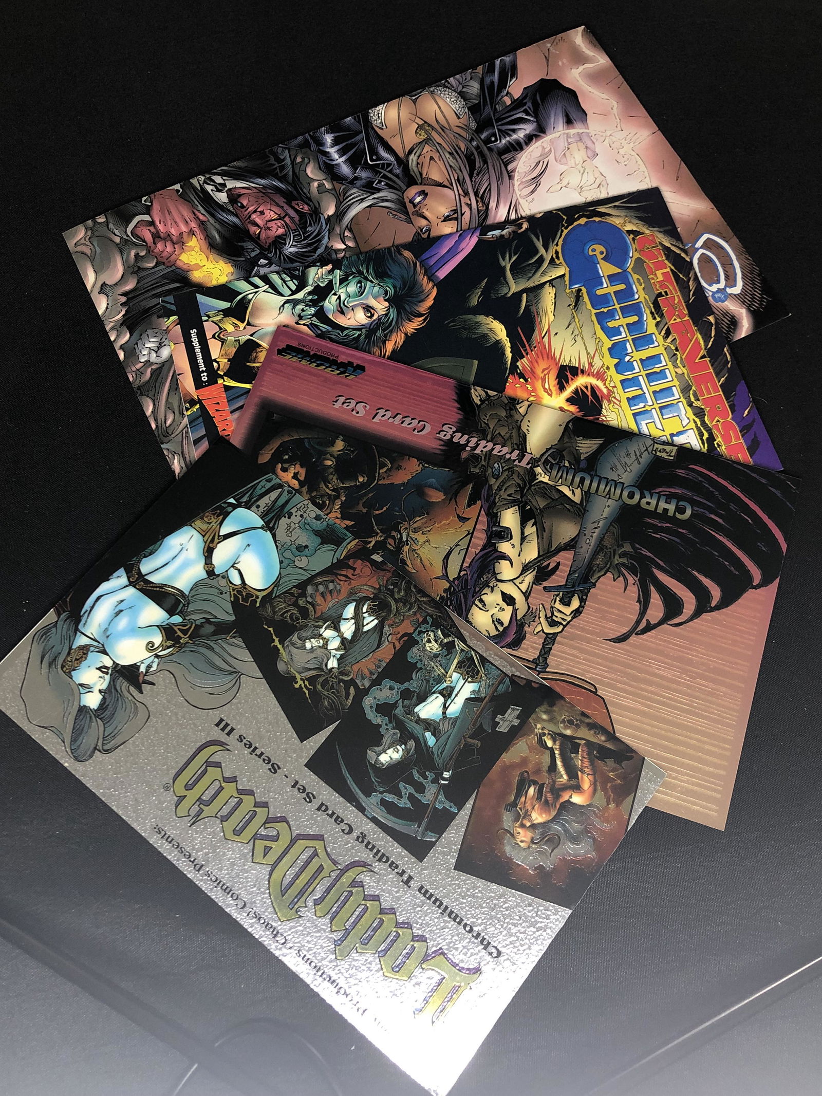 Lot of 4 Lady Death Poster Cards (1 of 1)