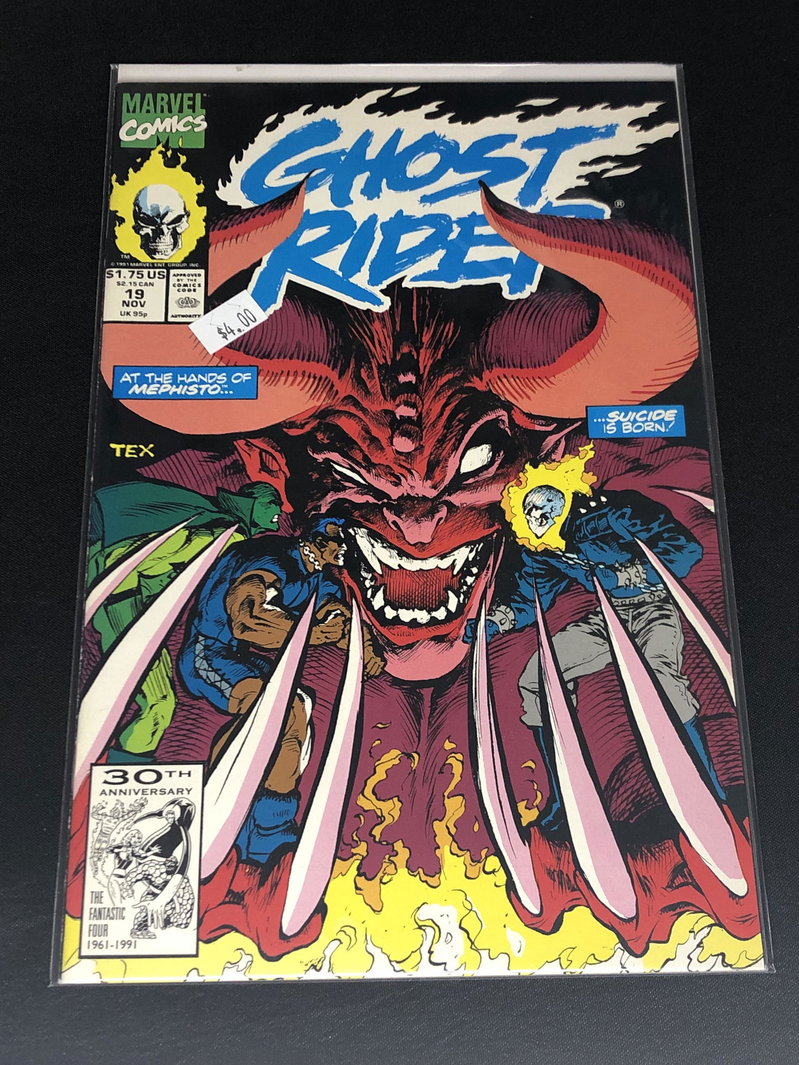 Marvel Ghost Rider Comic Book (1 of 1)