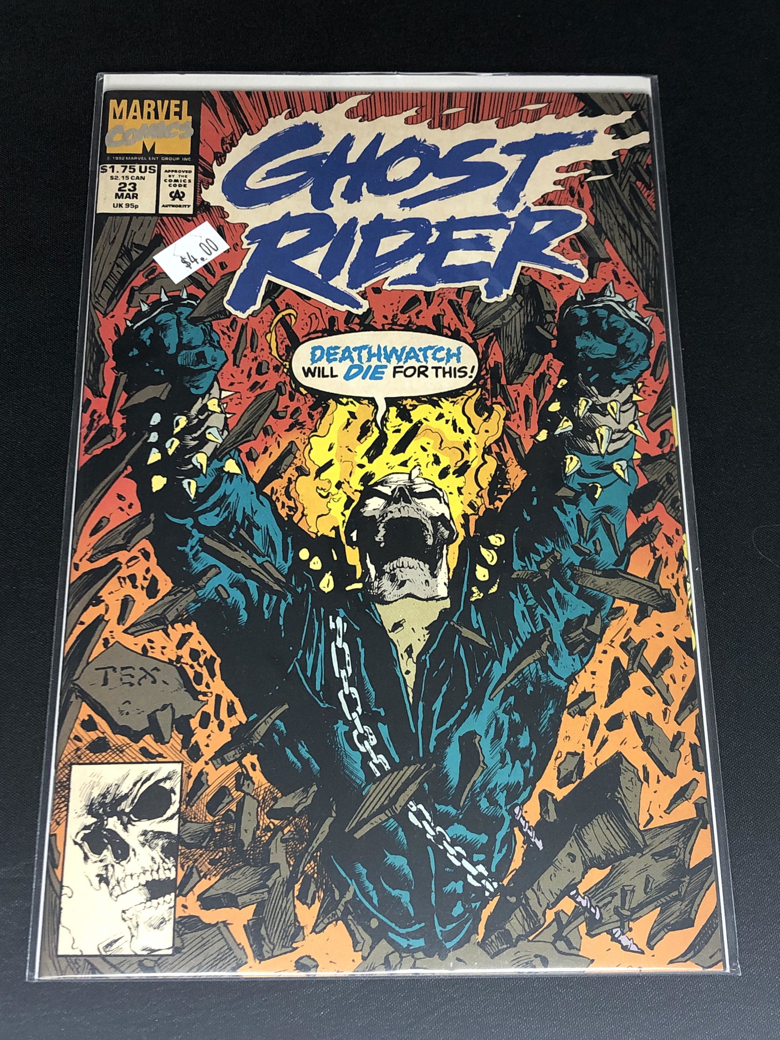 Marvel Ghost Rider Comic Book (1 of 1)