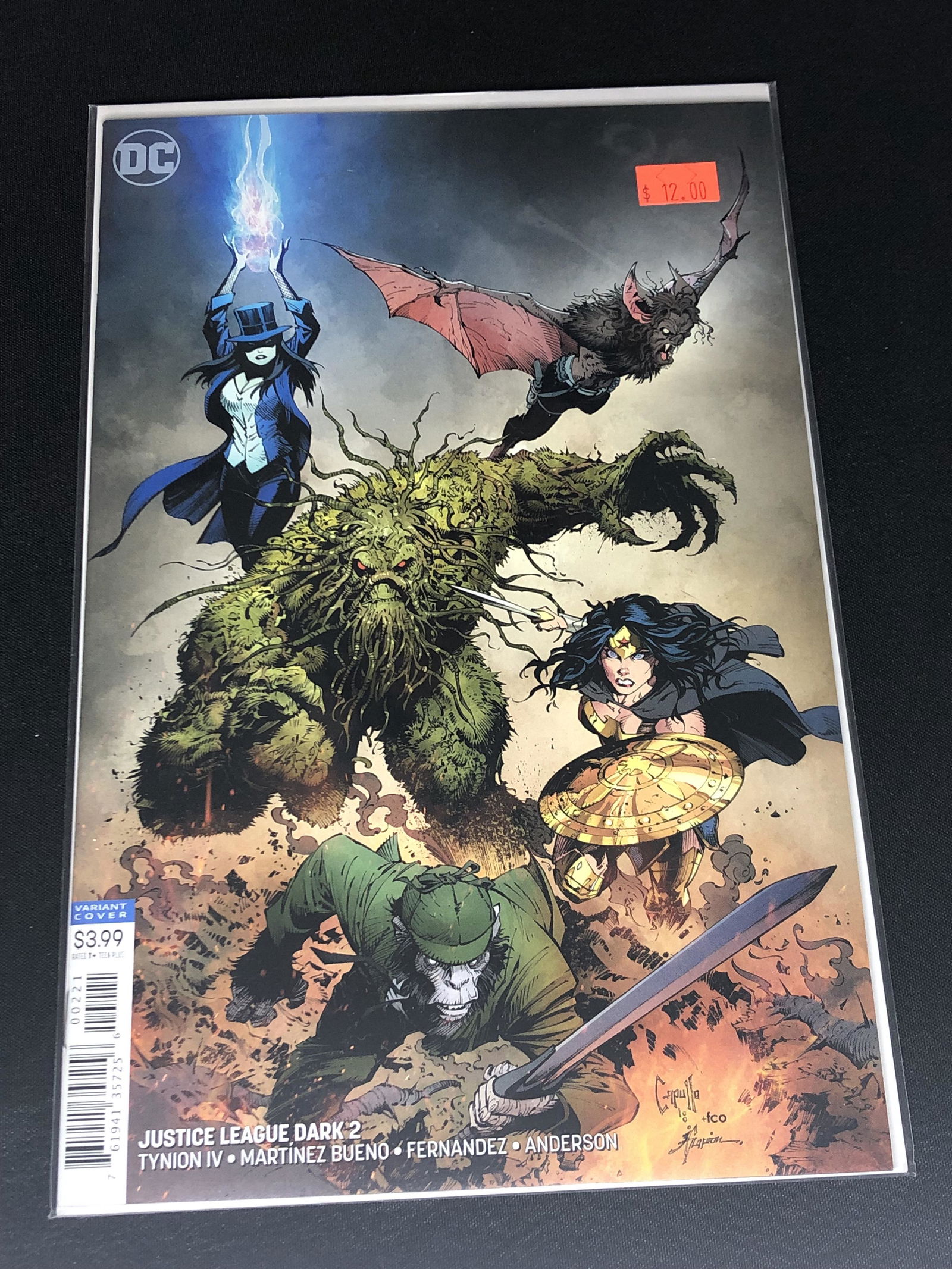 DC Justice League Variant Cover Comic Book (1 of 1)