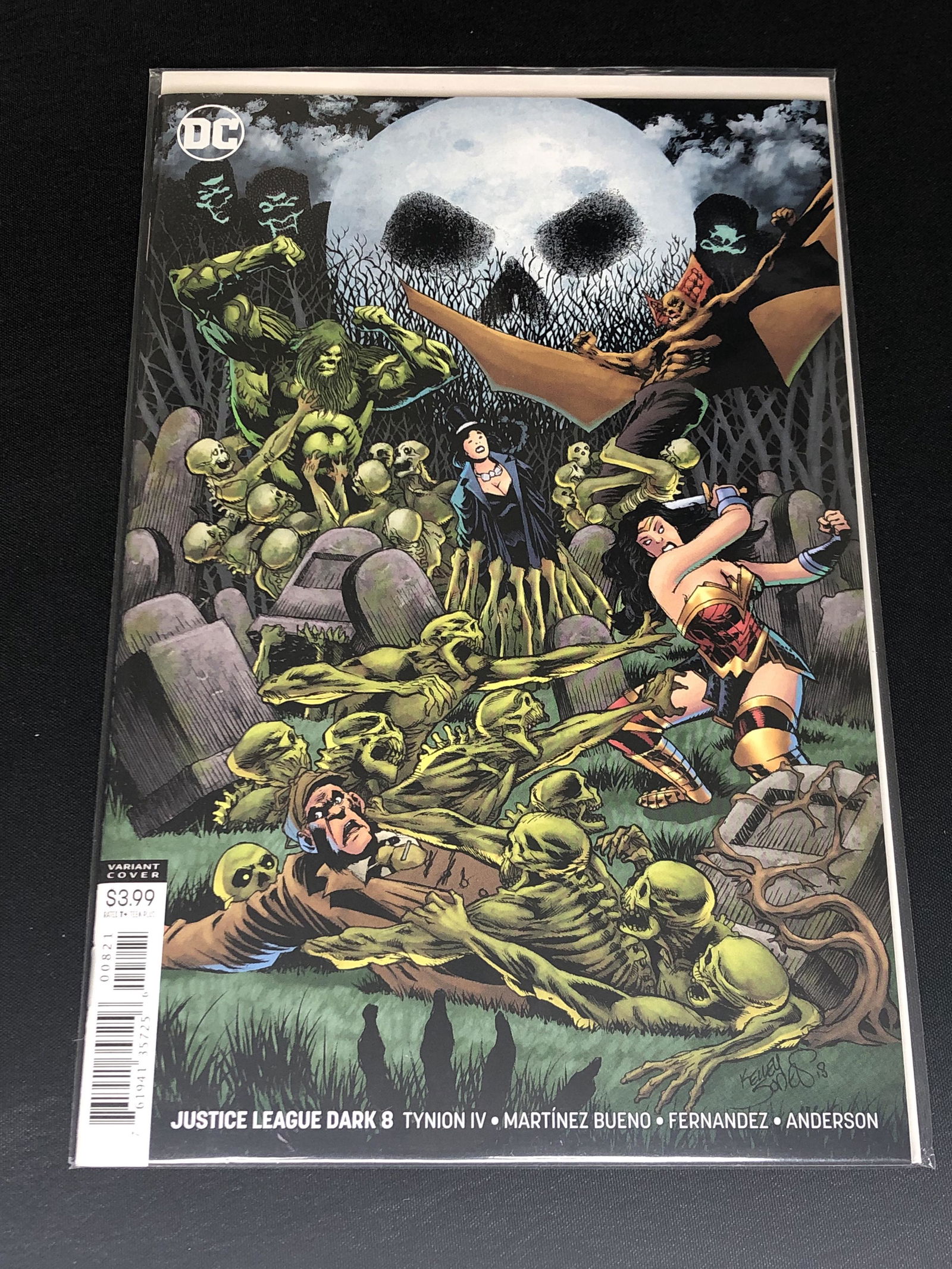 DC Justice League Variant Cover Comic Book (1 of 1)