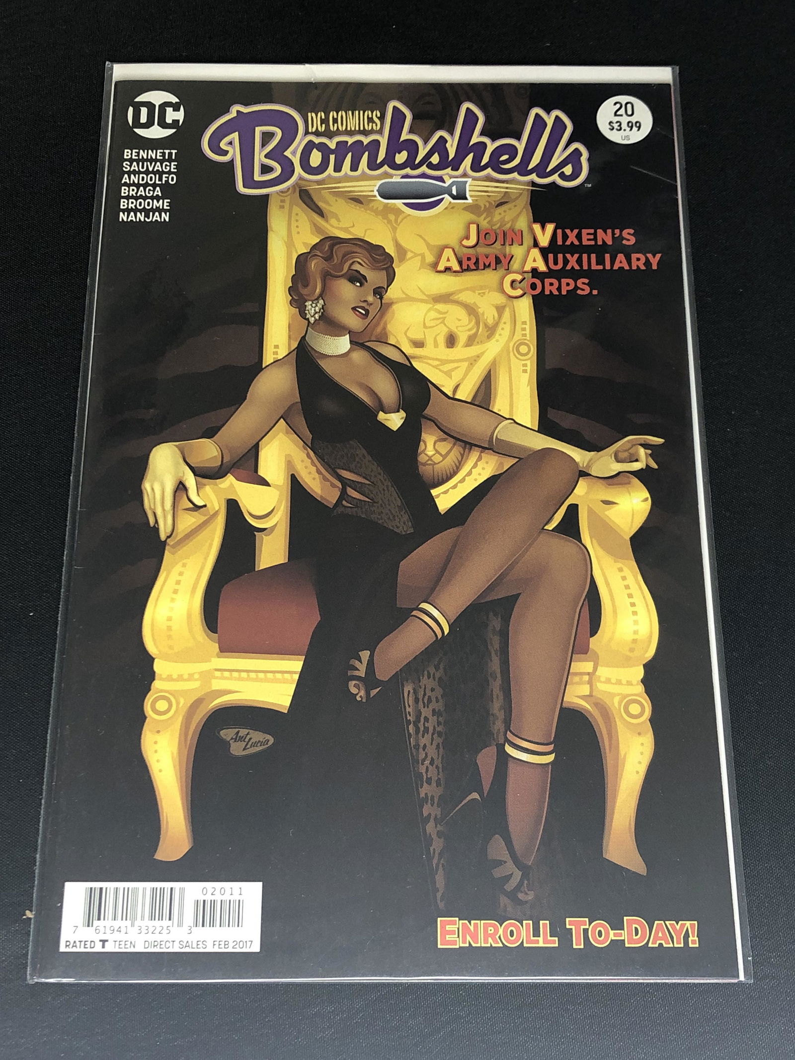 DC Bombshells Comic Book (1 of 1)