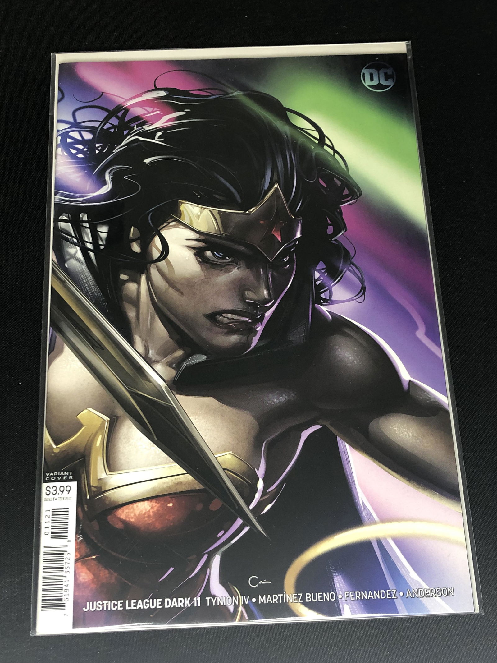 DC Justice League Variant Cover Comic Book (1 of 1)