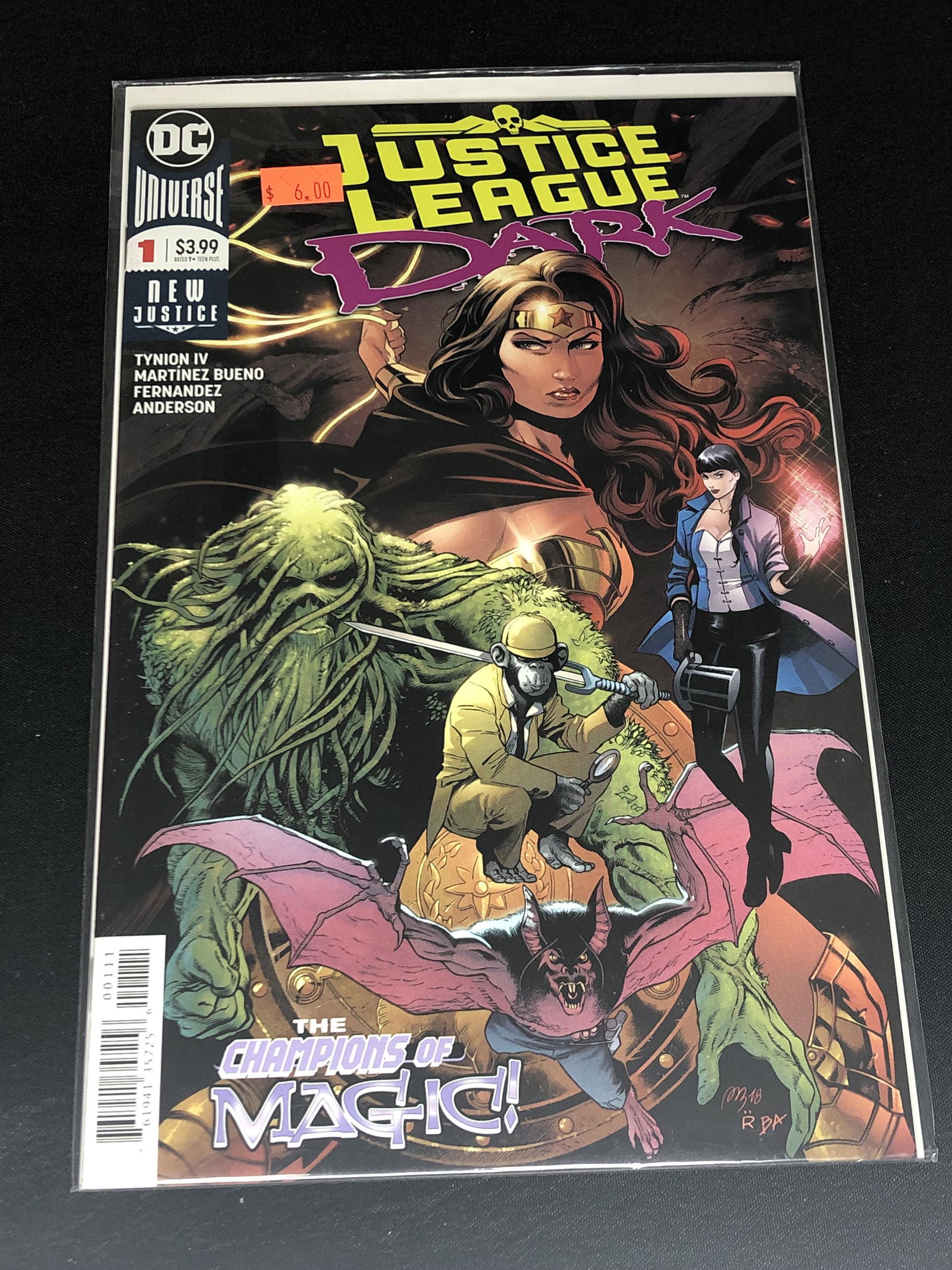 DC Justice League Issue No. 1 Comic Book (1 of 1)