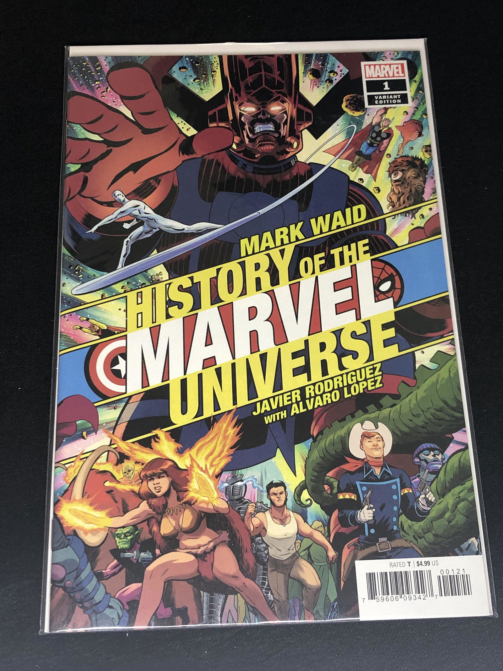 Marvel History of The Marvel Universe Issue No. 1 Comic Book (1 of 1)