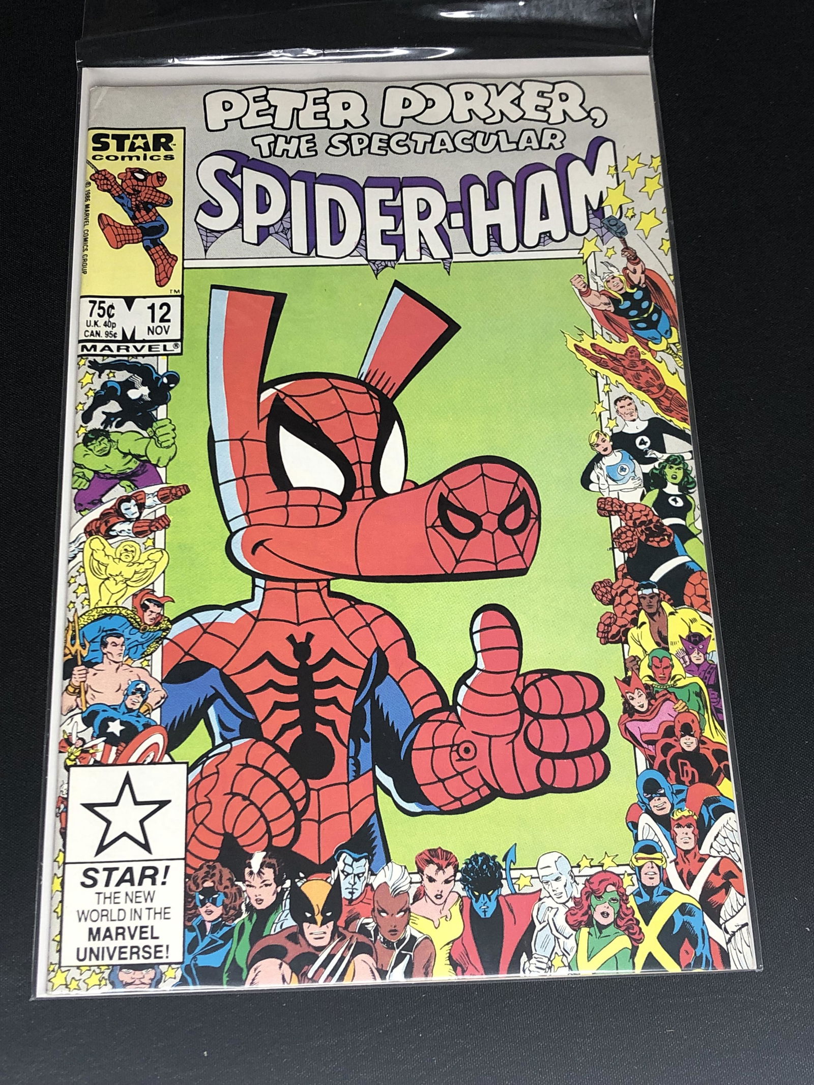 Marvel Spider-Ham Comic Book (1 of 1)
