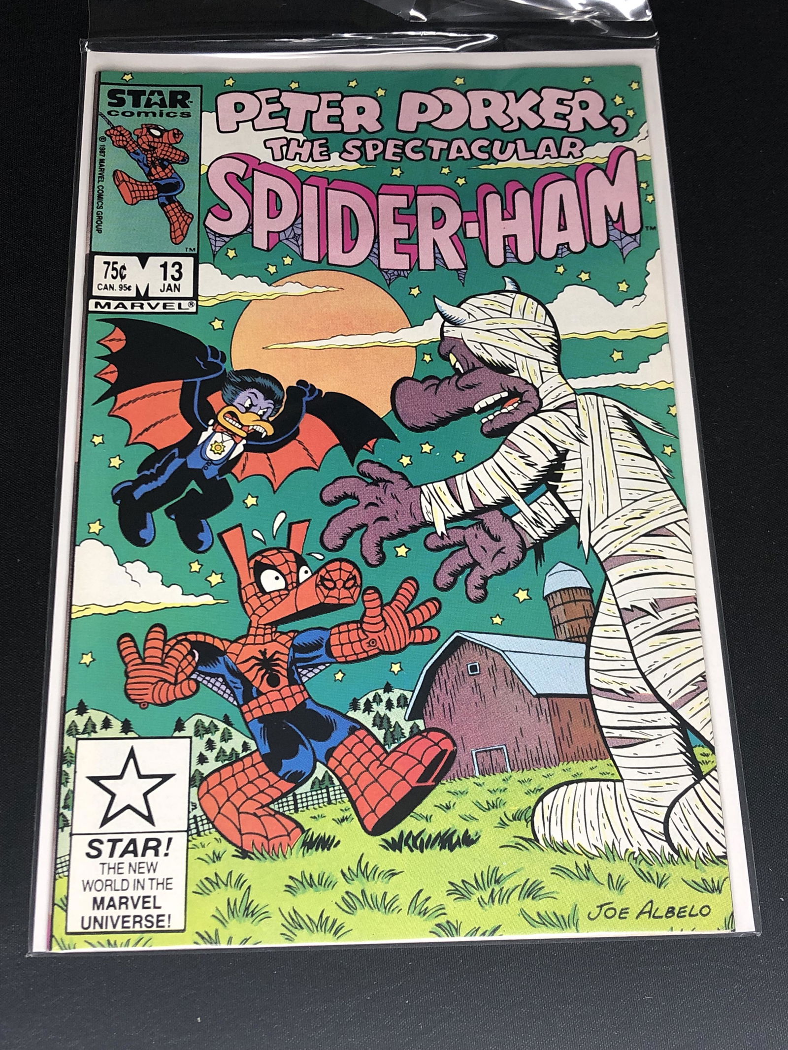 Marvel Spider-Ham Comic Book (1 of 1)