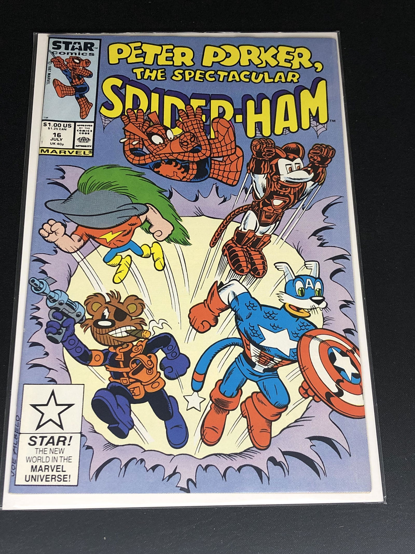 Marvel Spider-Ham Comic Book (1 of 1)