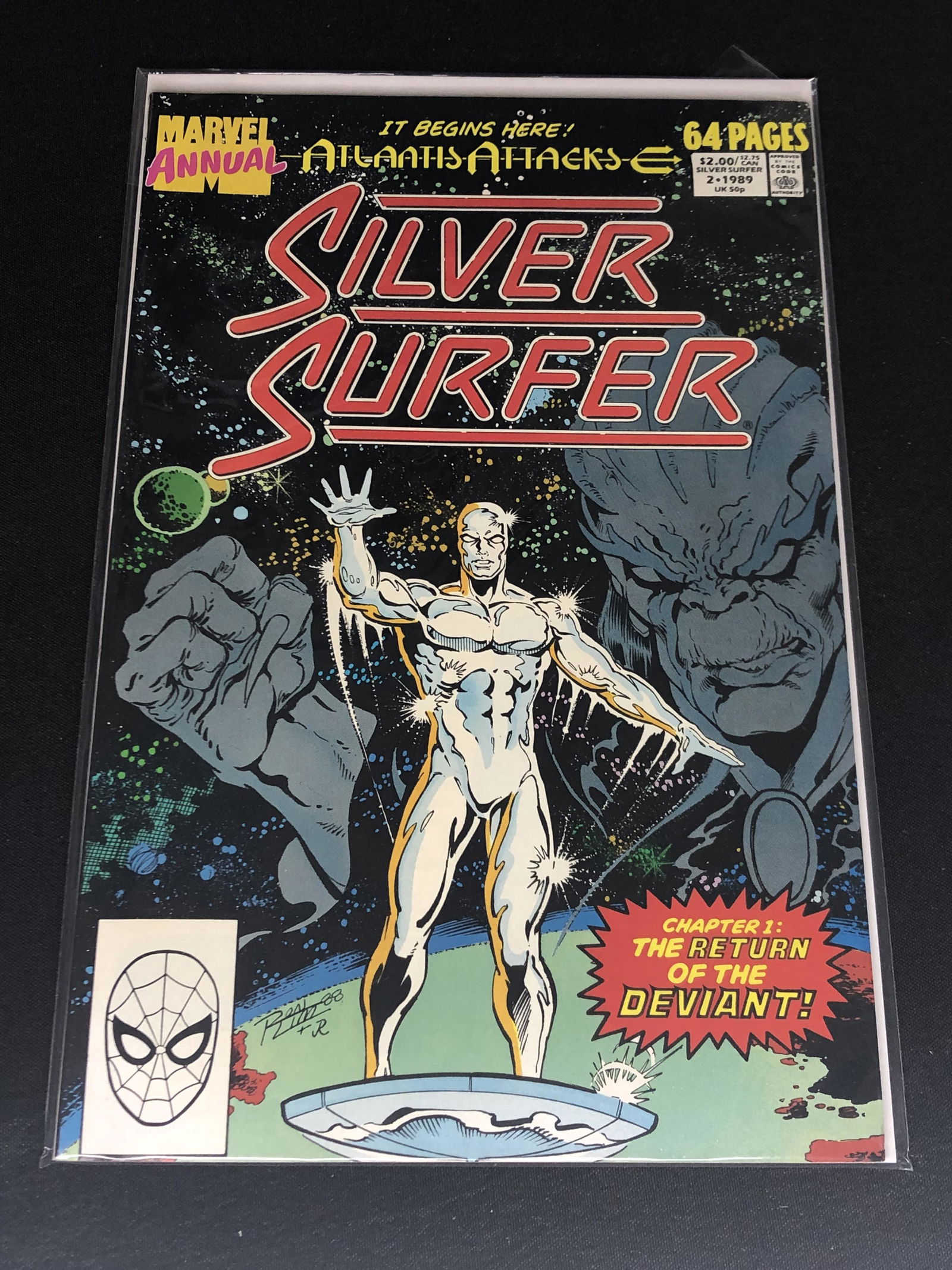 Marvel Silver Surfer Comic Book (1 of 1)