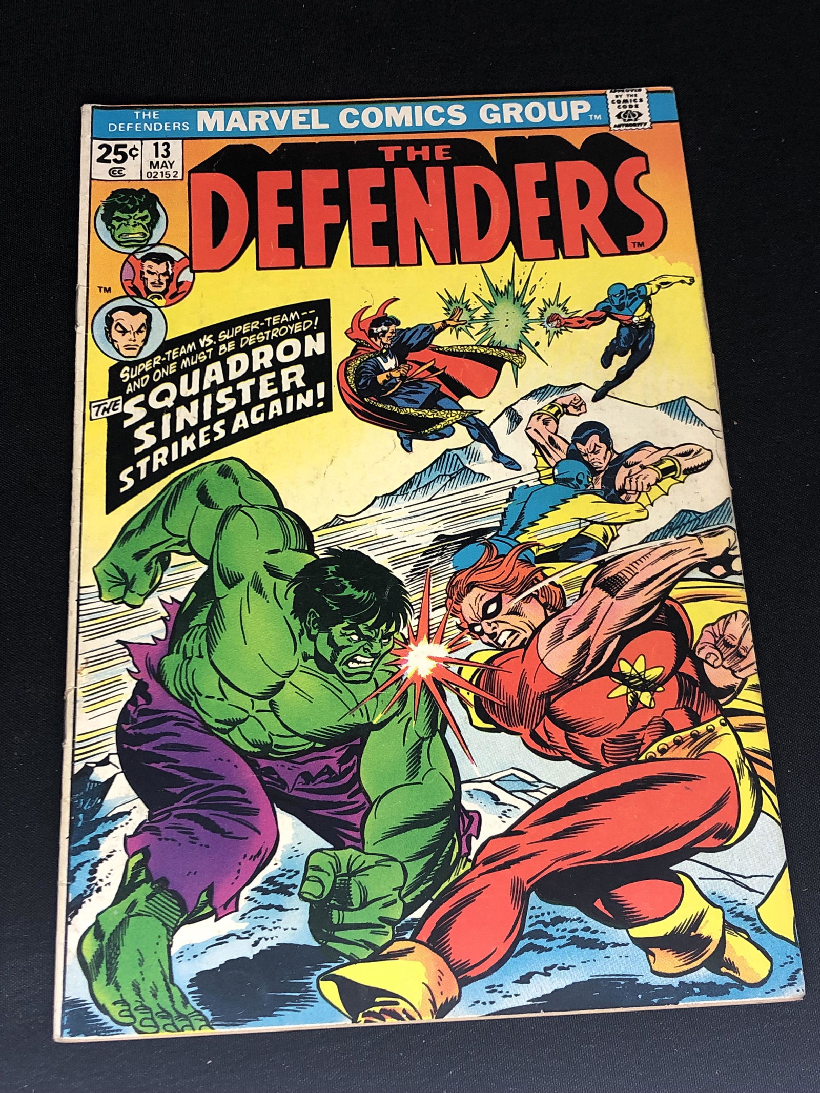 Marvel The Defenders Comic Book (1 of 1)