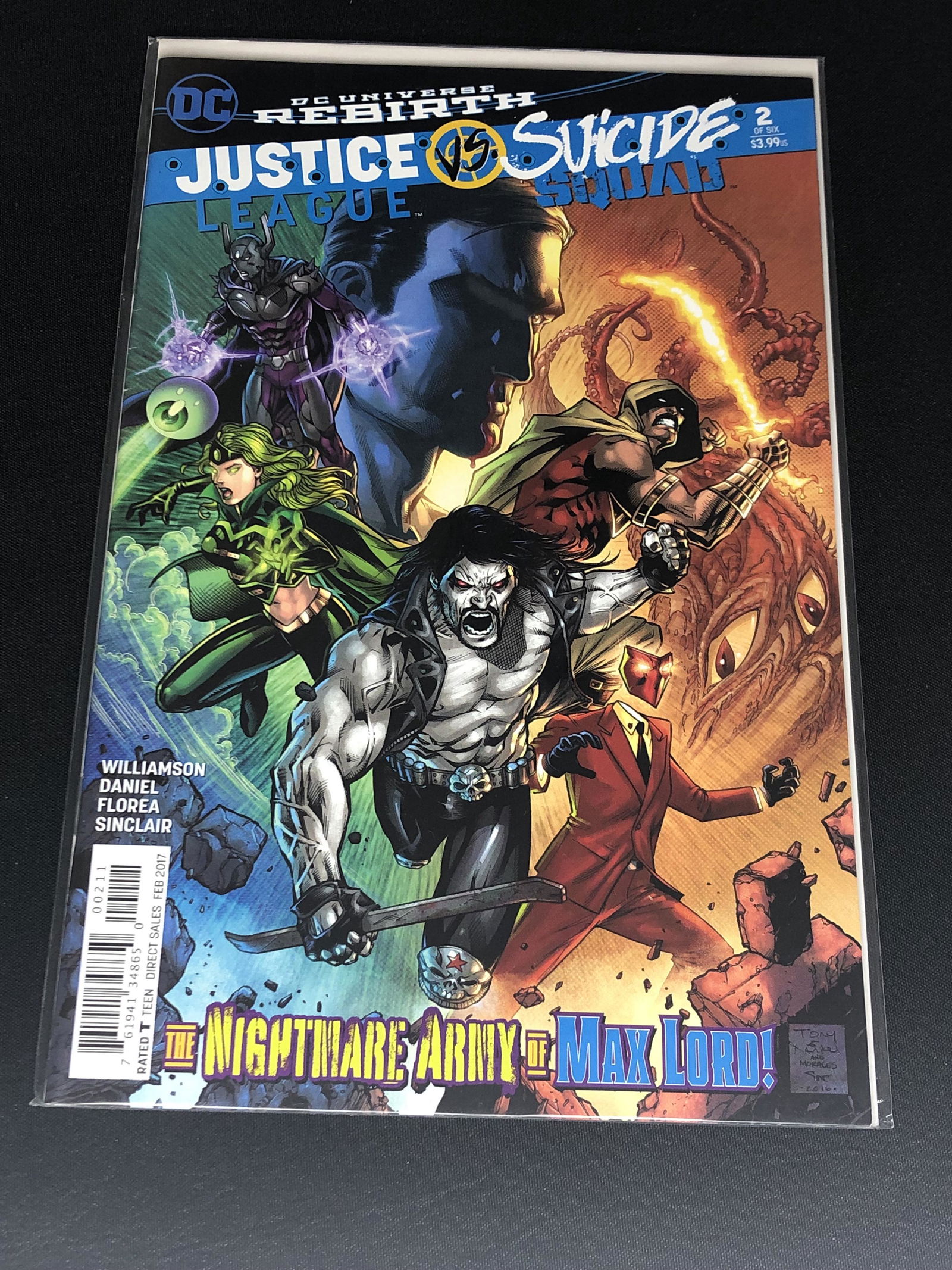 DC Justice League vs. Suicide Squad Comic Book (1 of 1)