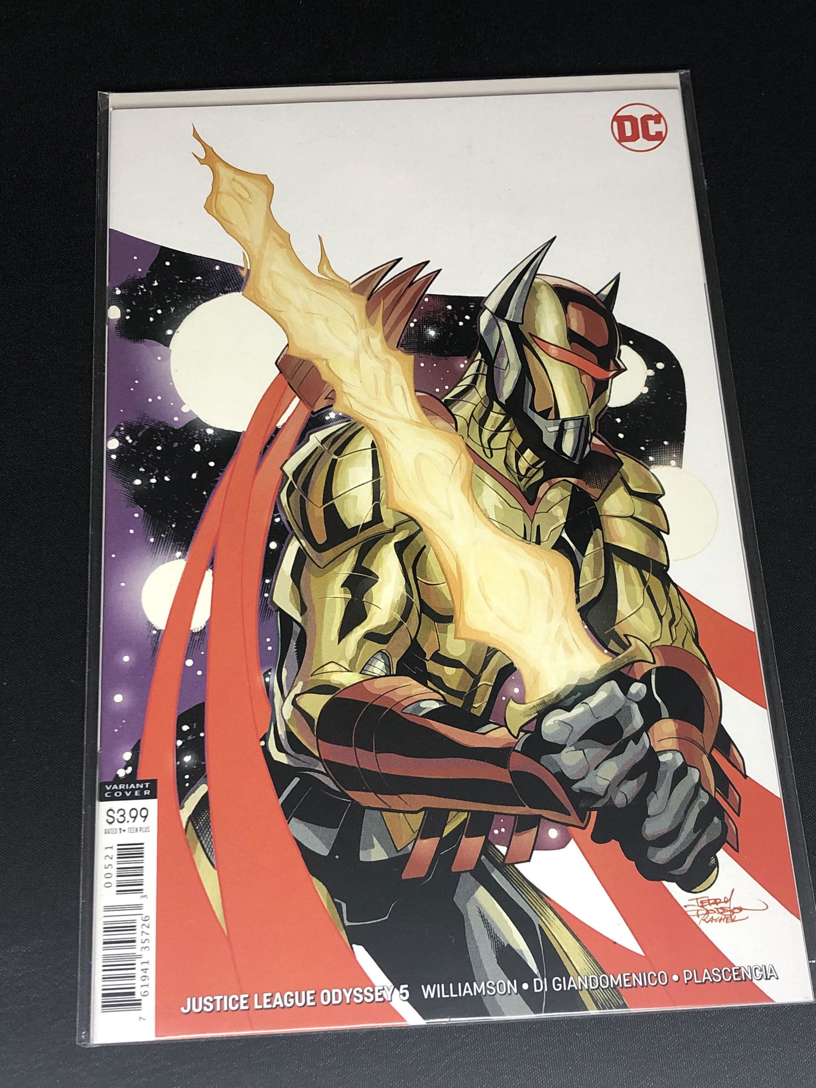 DC Justice League Variant Cover Comic Book (1 of 1)