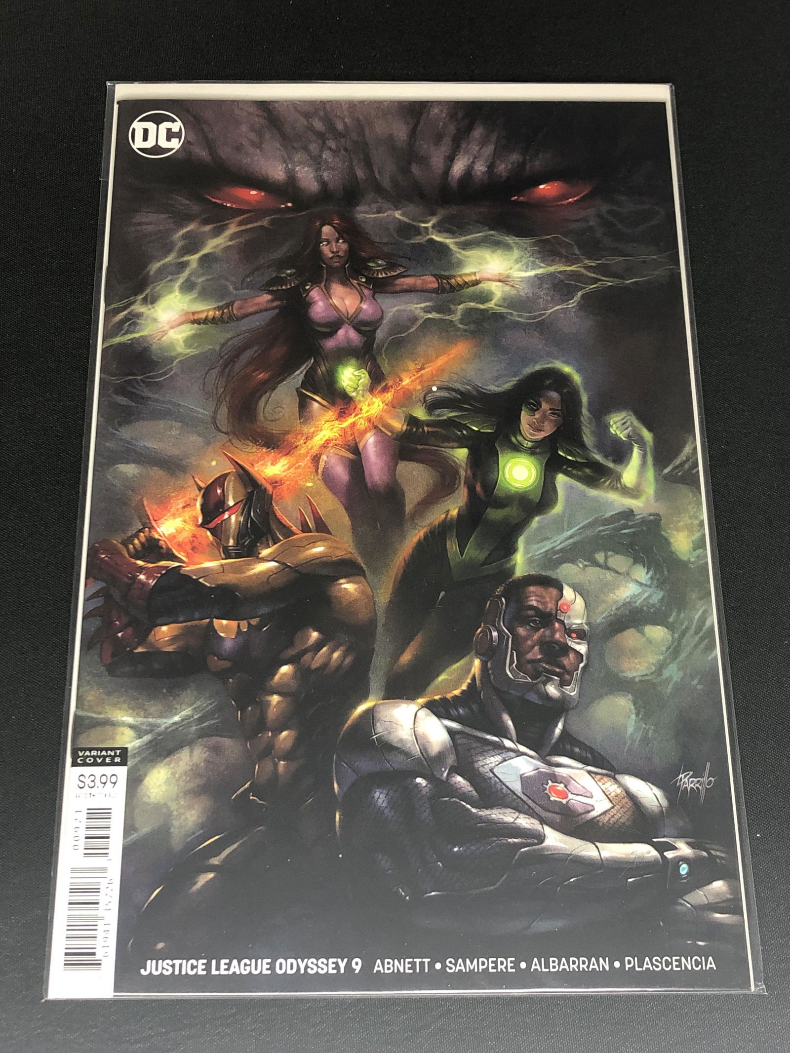 DC Justice League Variant Cover Comic Book (1 of 1)