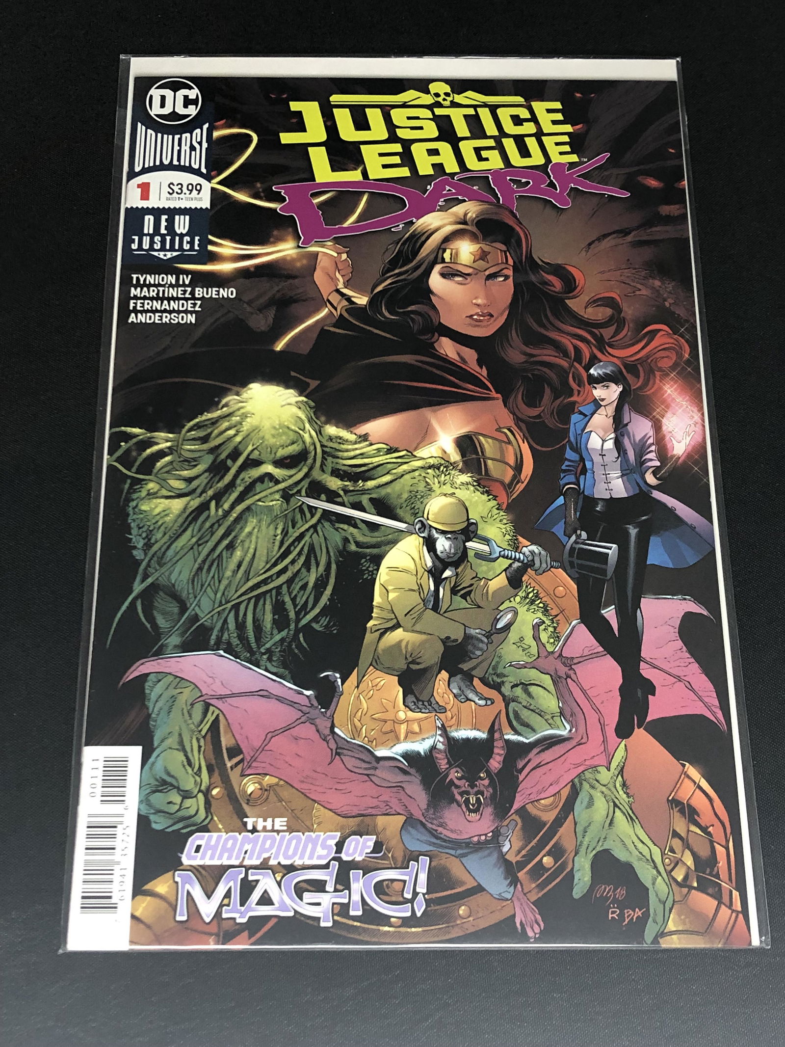 DC Justice League Issue No. 1 Comic Book (1 of 1)