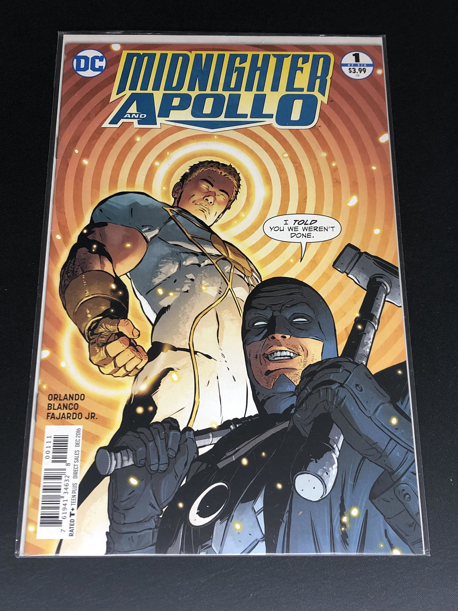 DC Midnighter and Apollo Issue No. 1 Comic Book: DC Midnighter and Apollo Issue No. 1 Comic Book