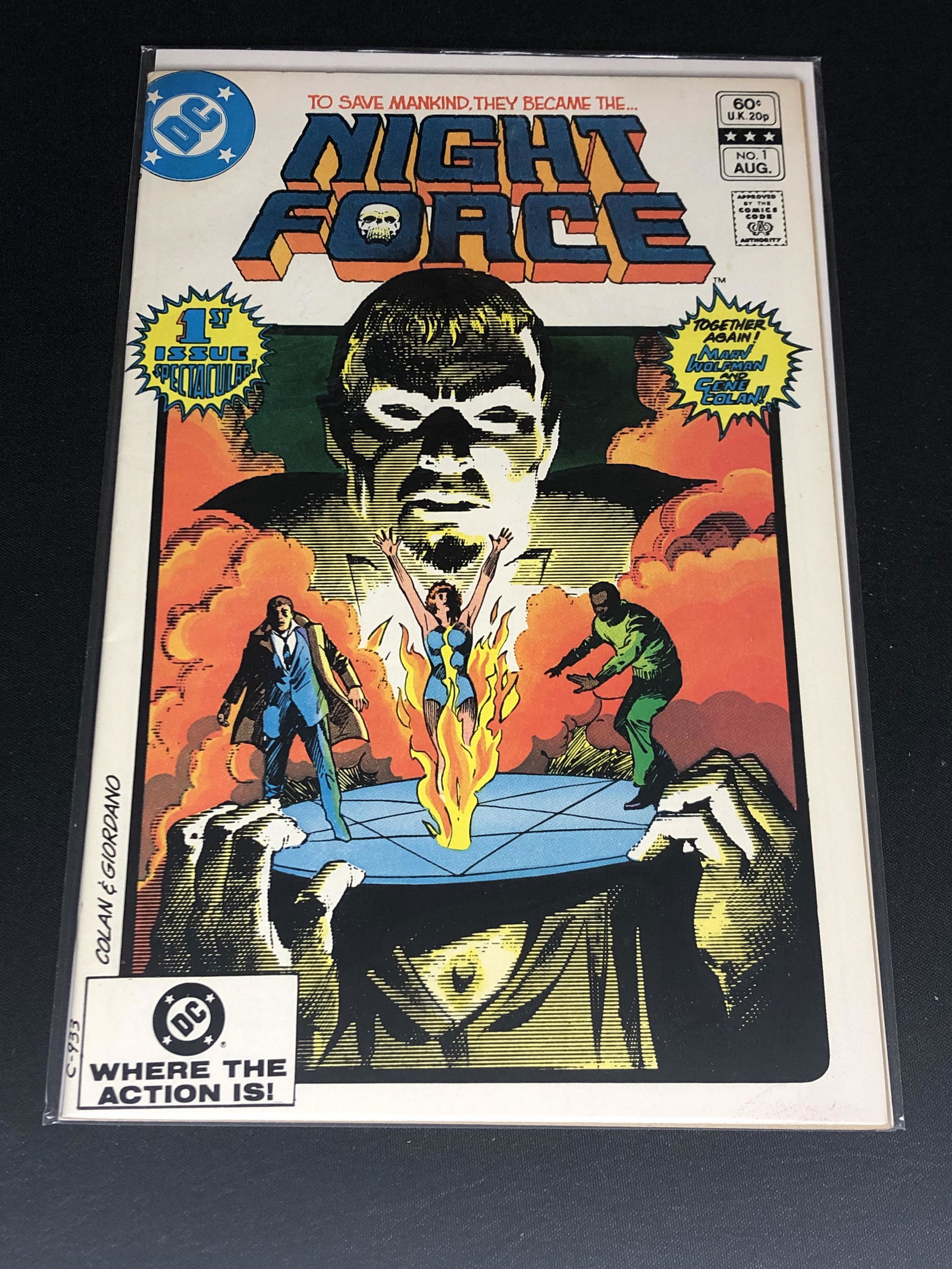 DC Night Force Comic Book (1 of 1)