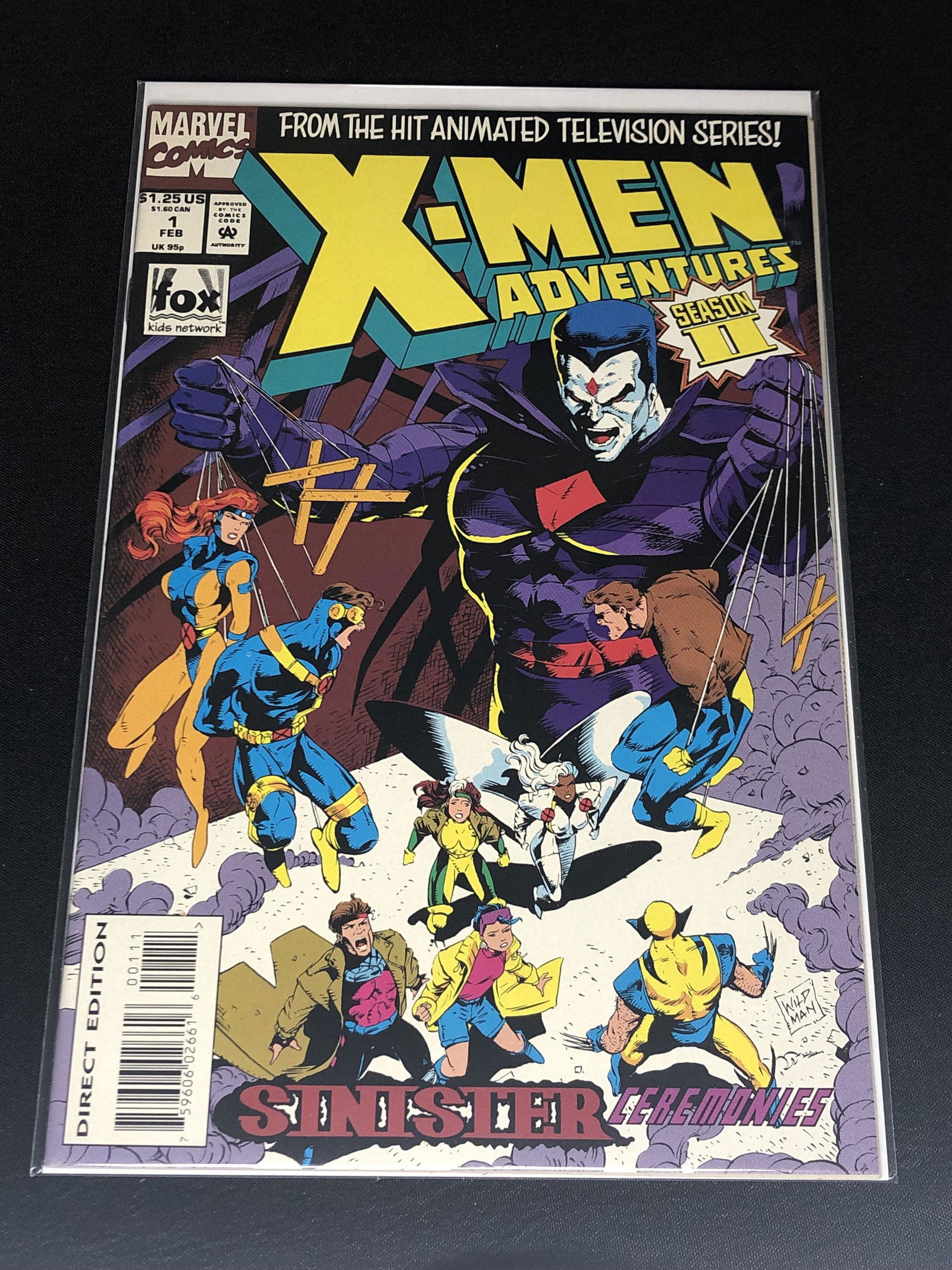 Marvel X-Men Issue No. 1 Comic Book (1 of 1)