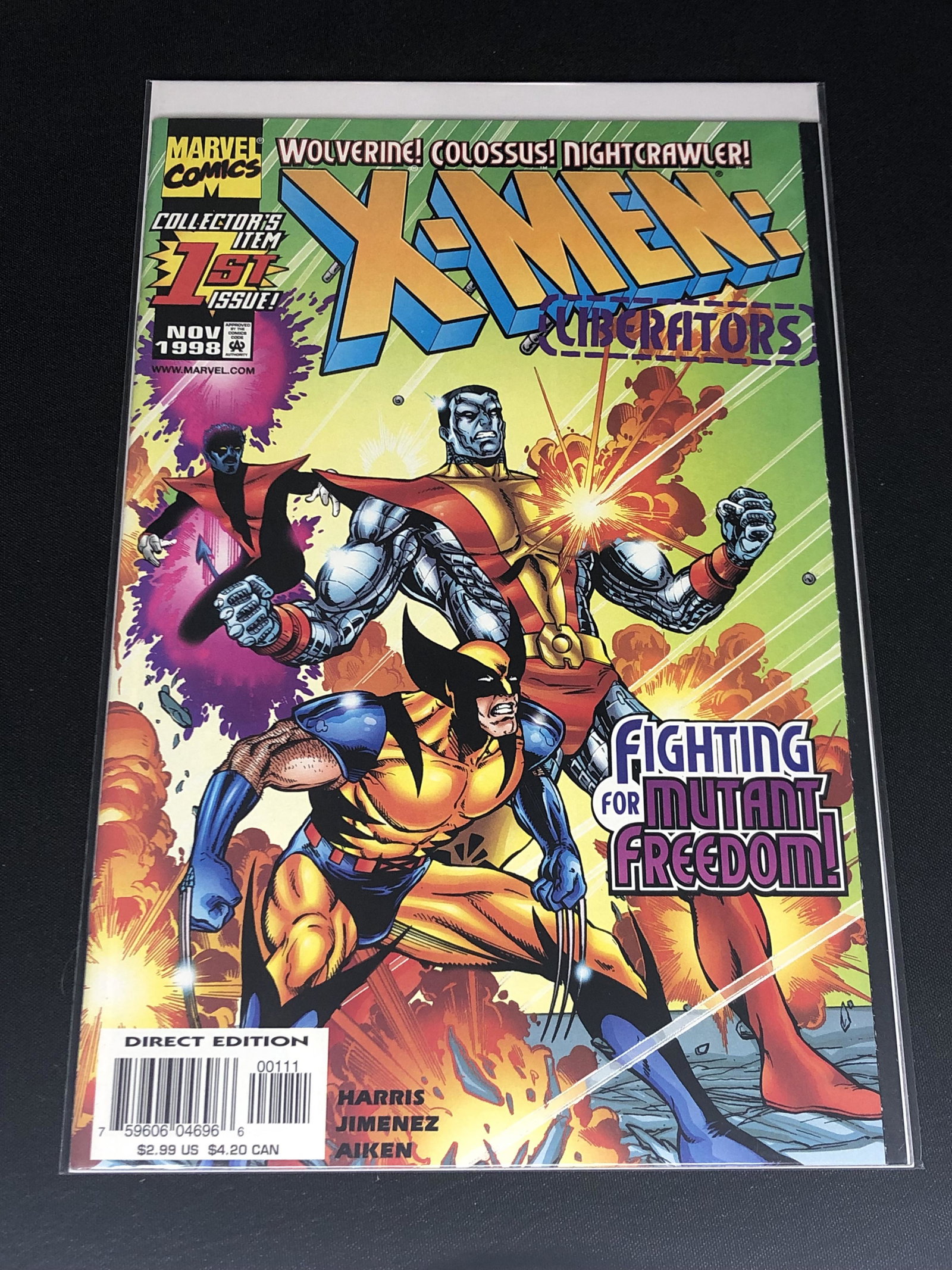 Marvel X-Men Issue No. 1 Comic Book (1 of 1)