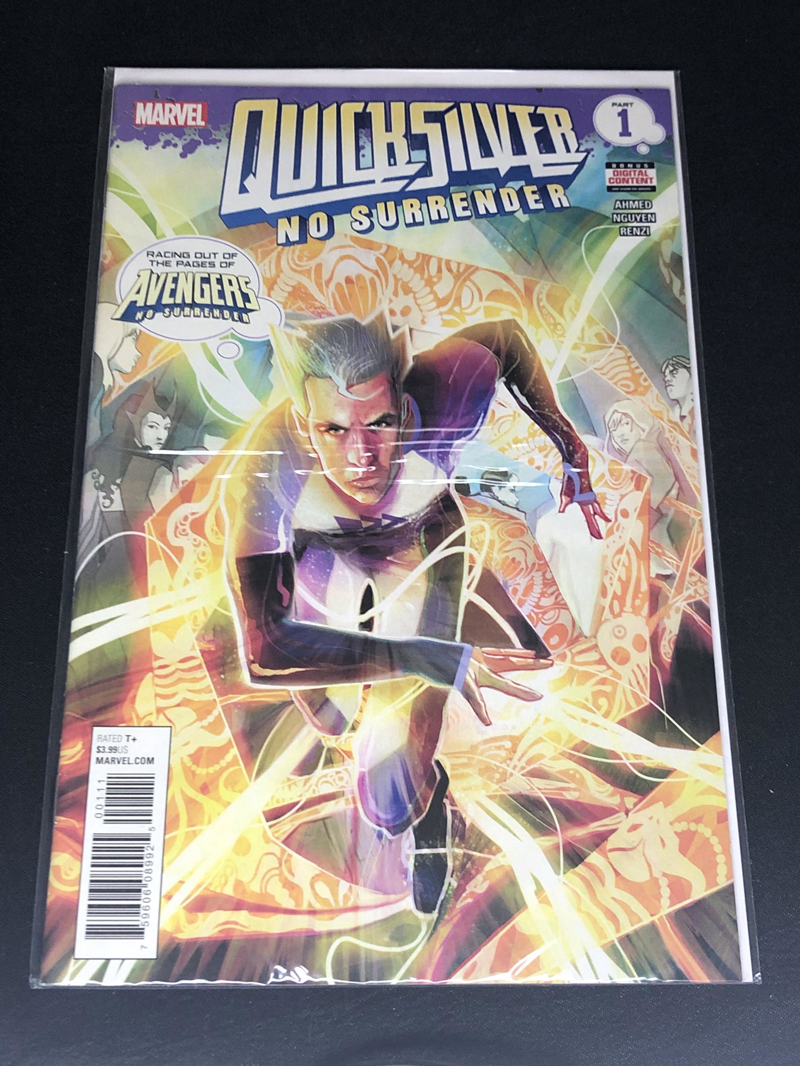 Marvel Quicksilver Issue No. 1 Comic Book (1 of 1)