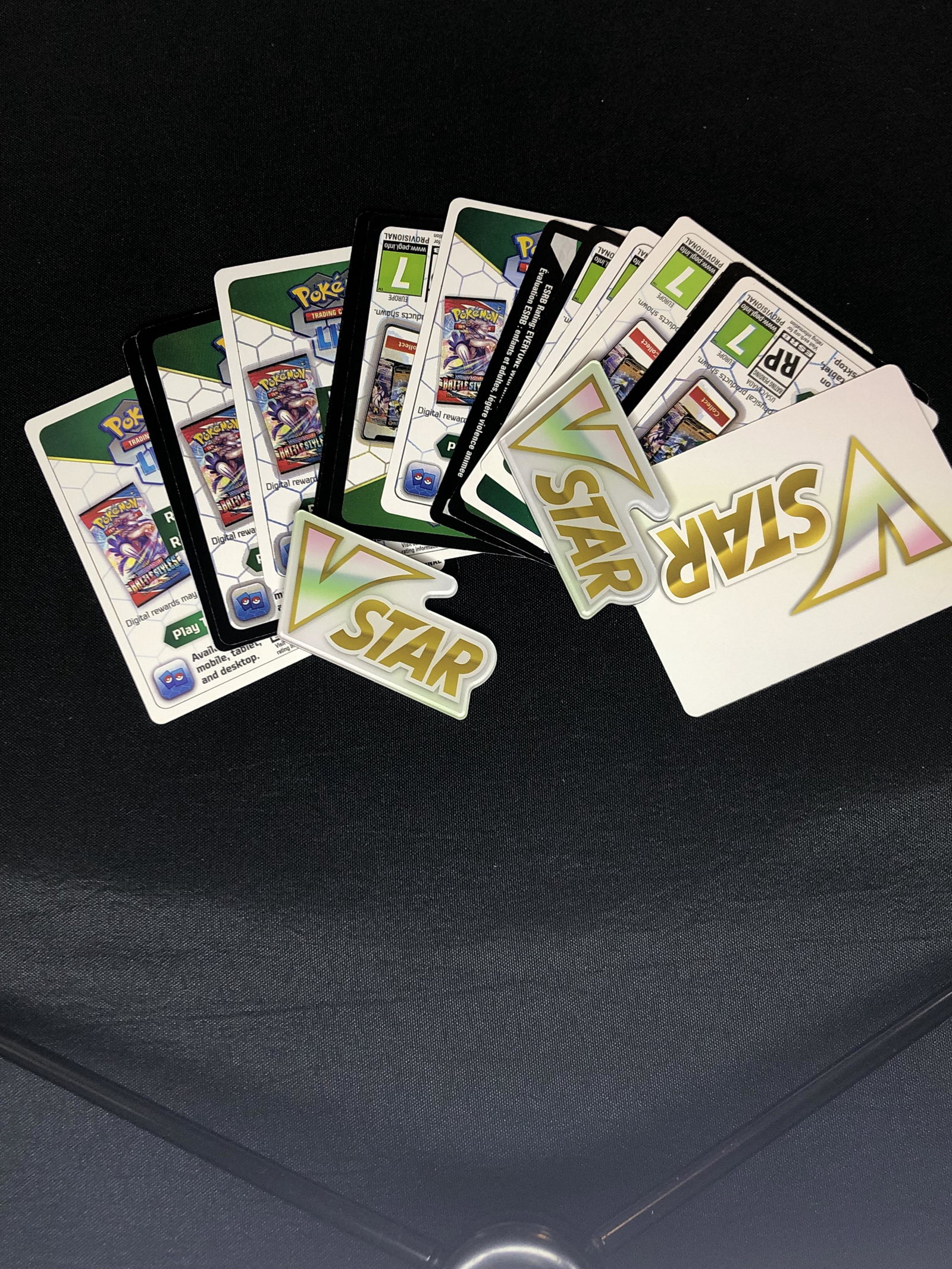 Lot of Pokemon Code Cards (1 of 1)