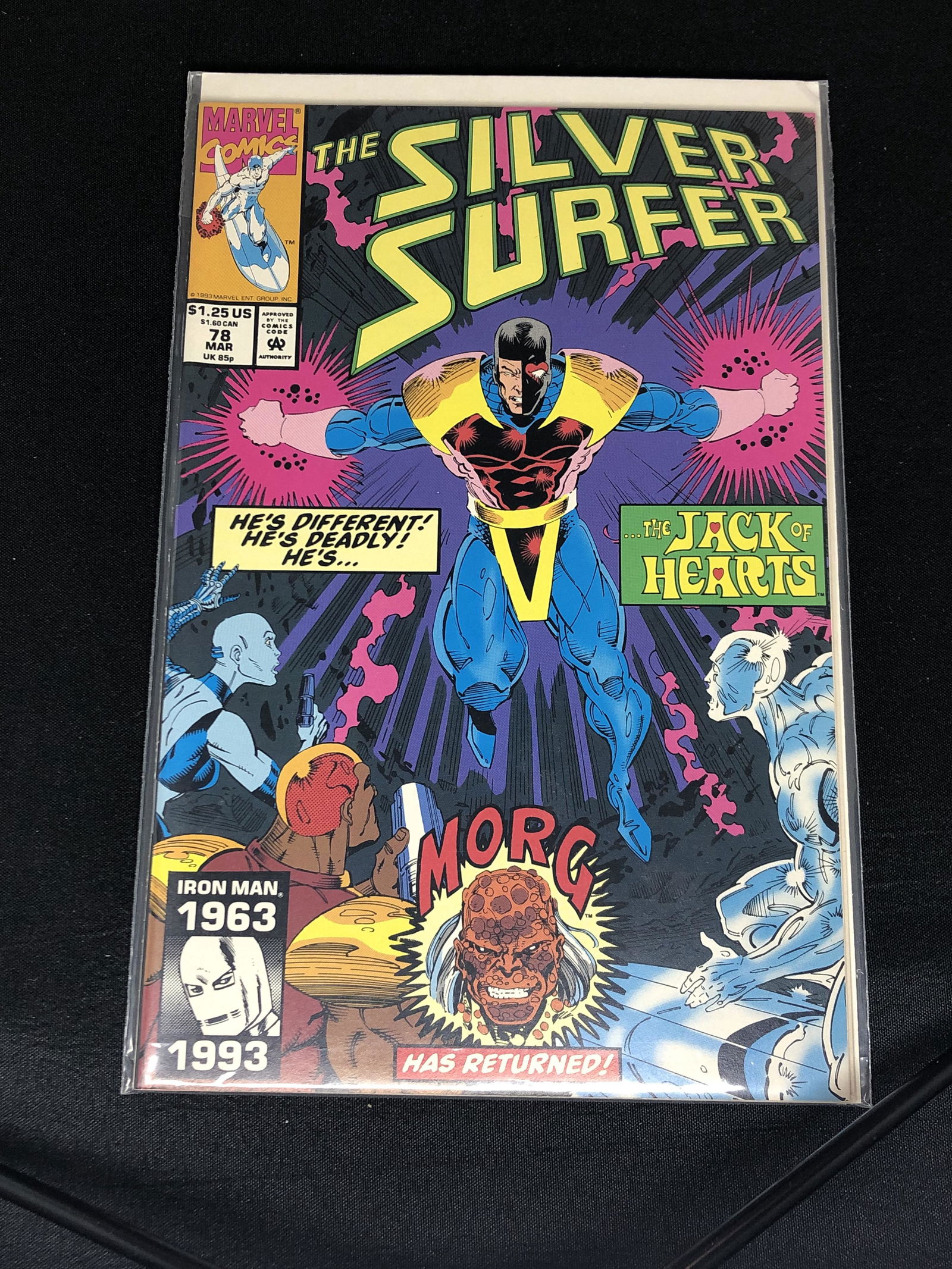 Marvel Silver Surfer Comic Book (1 of 1)