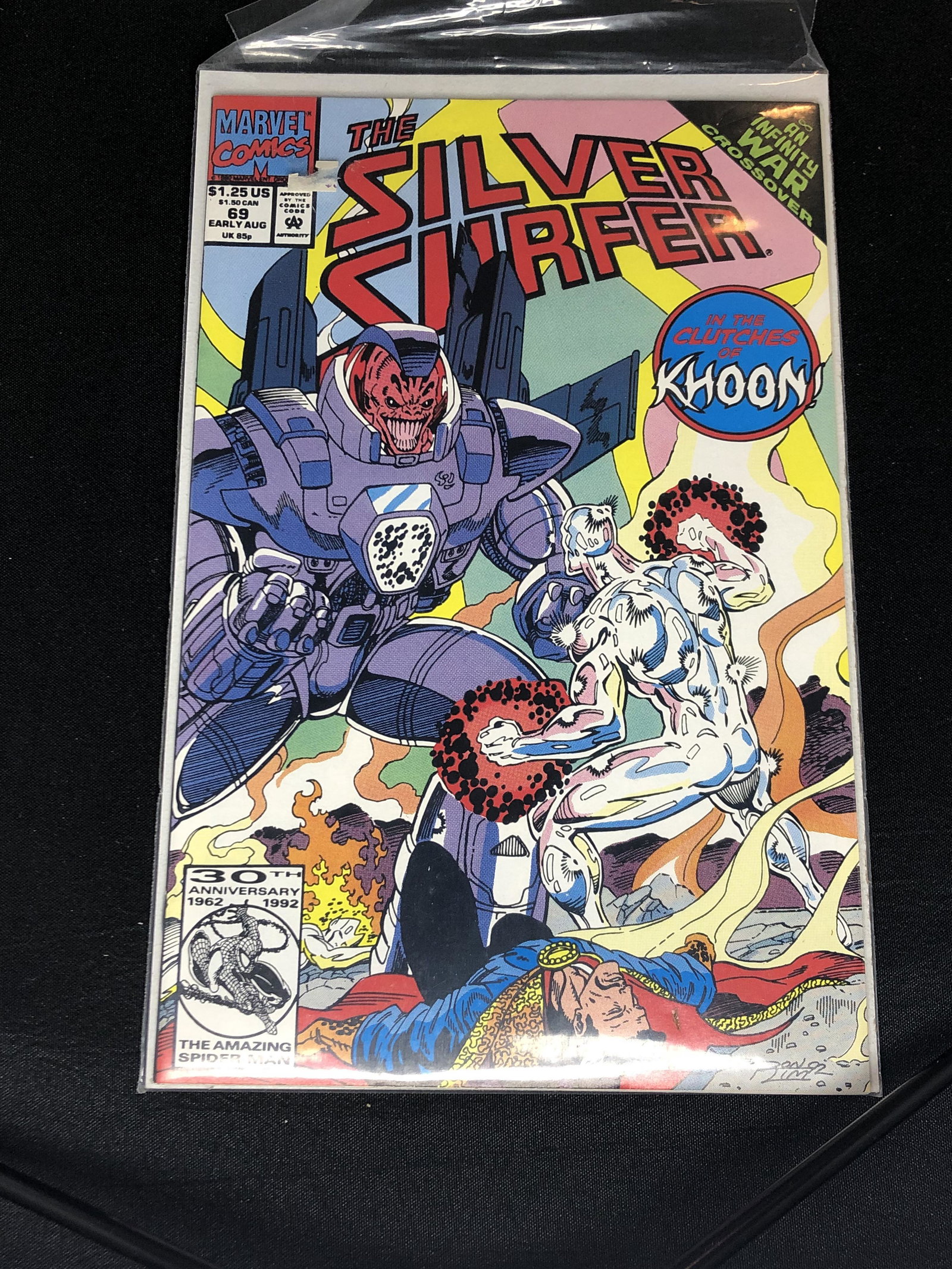 Marvel Silver Surfer Comic Book (1 of 1)