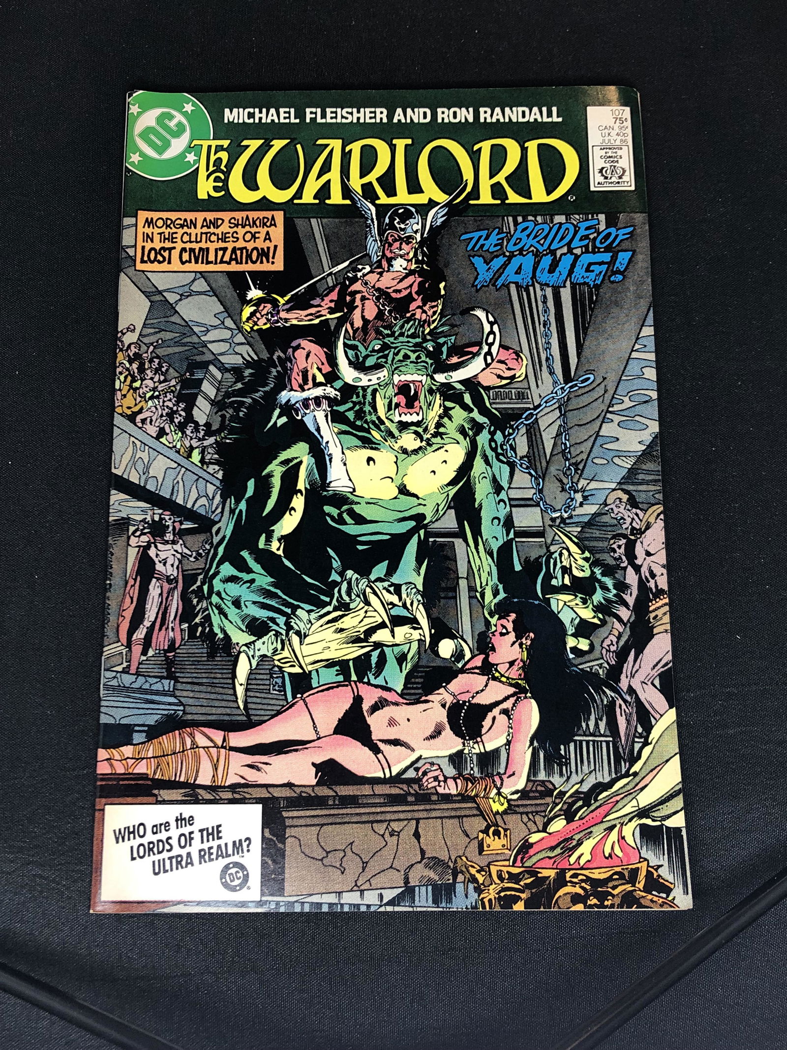 DC Warlord Comic Book (1 of 1)
