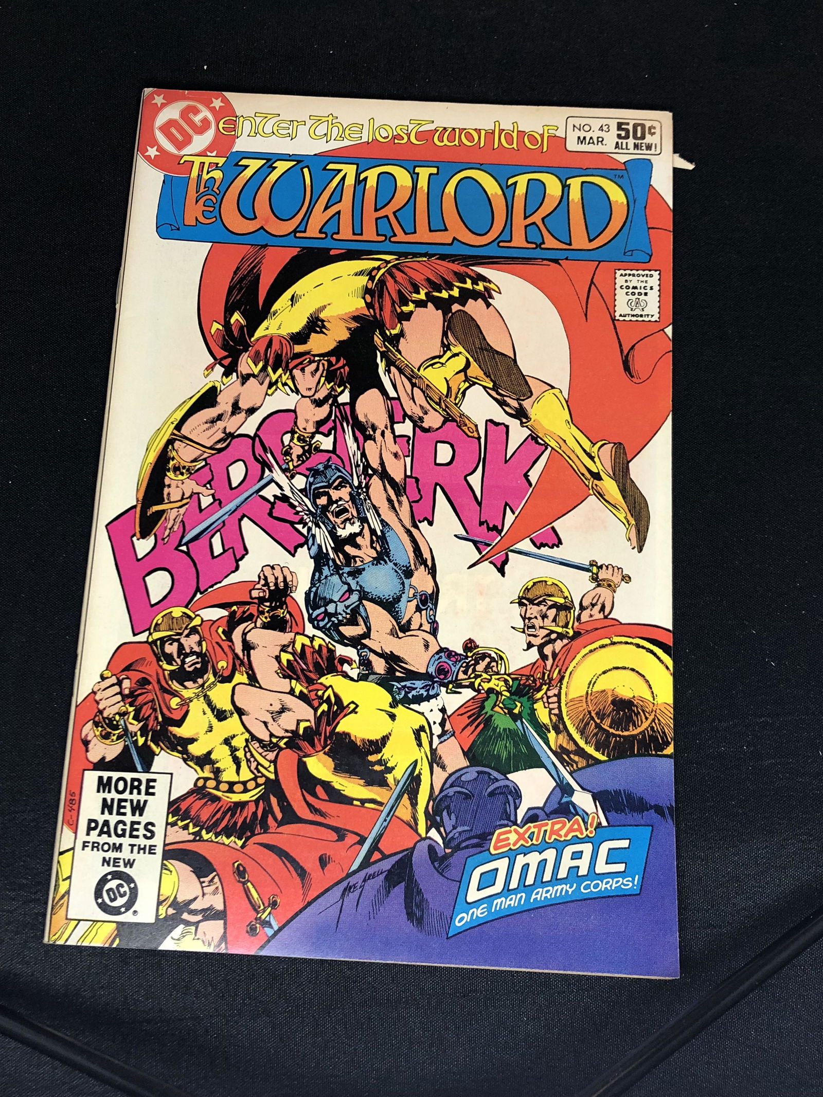 DC Warlord Comic Book (1 of 1)