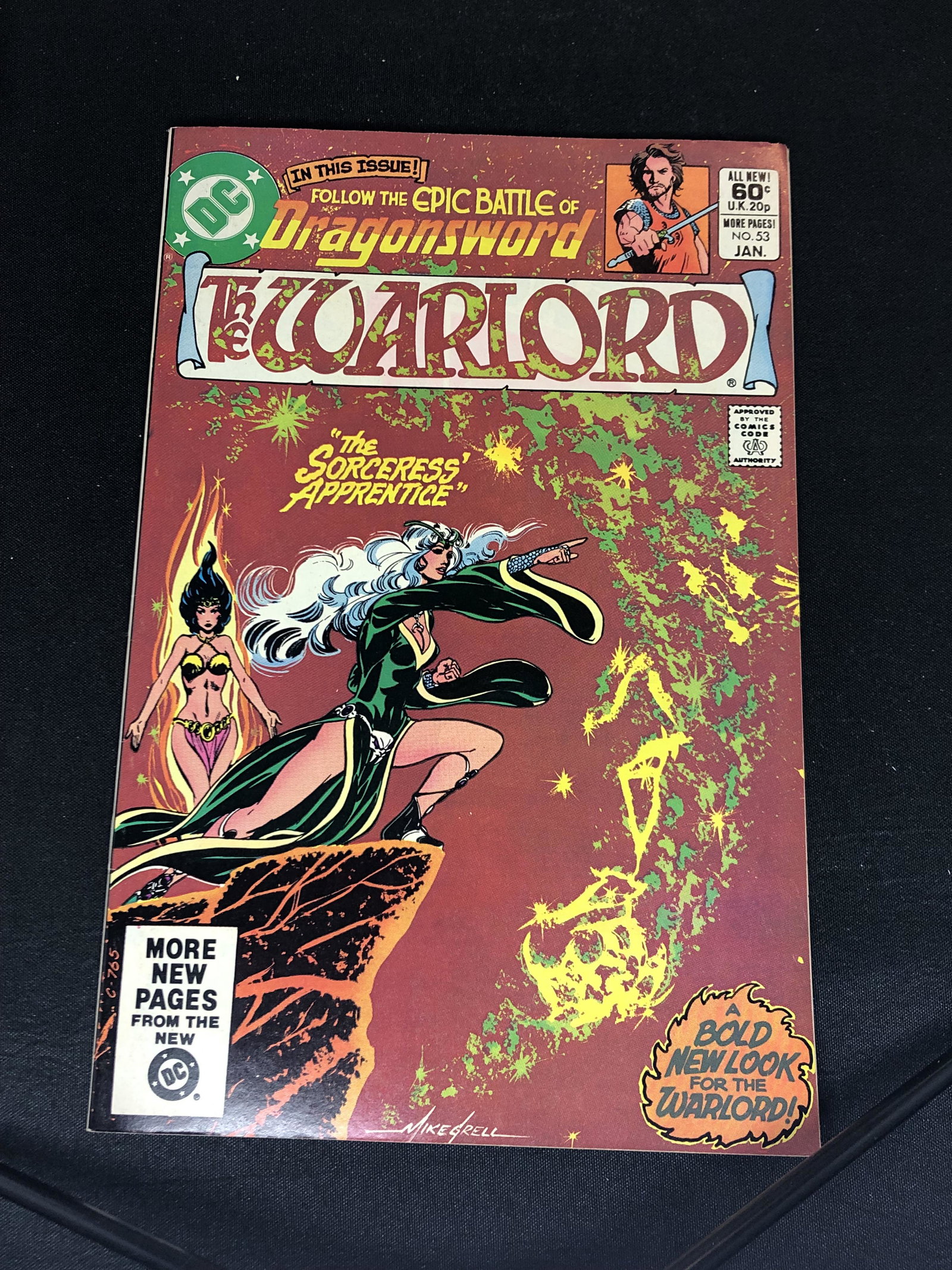 DC Warlord Comic Book (1 of 1)