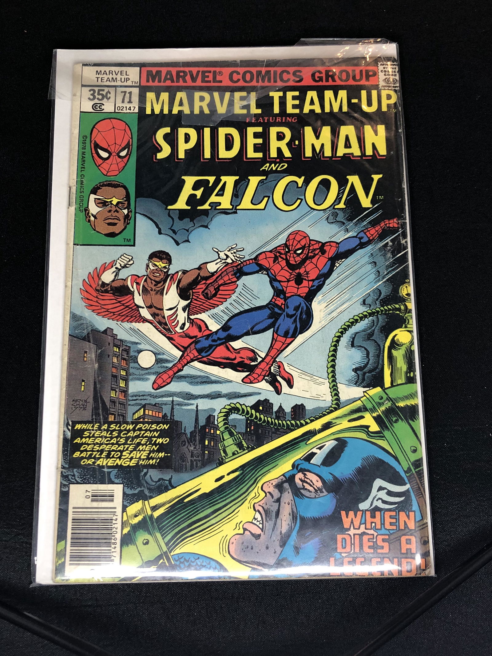 Marvel Spider-Man & Falcon Comic Book (1 of 1)