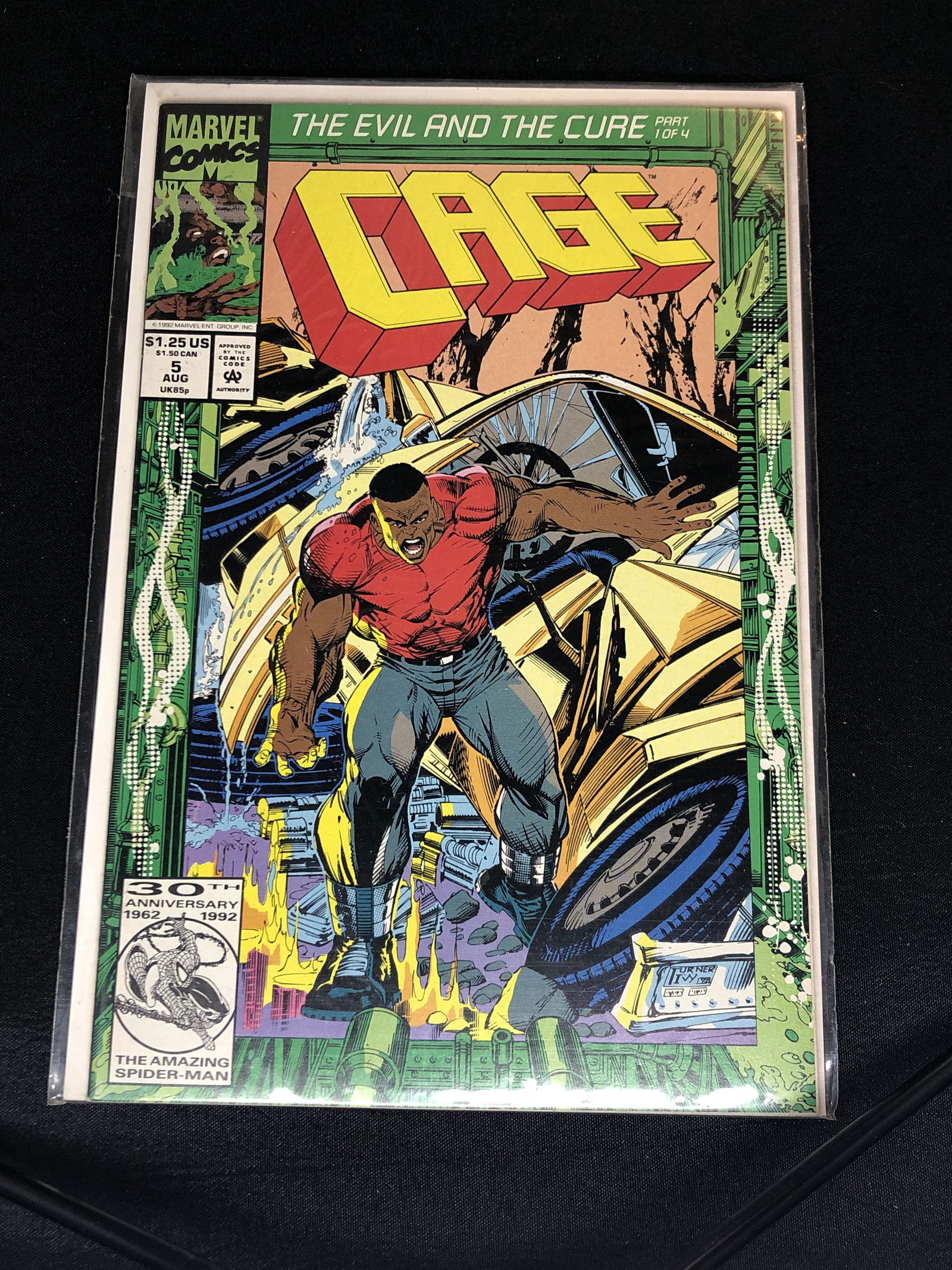 Marvel Cage Comic Book (1 of 1)