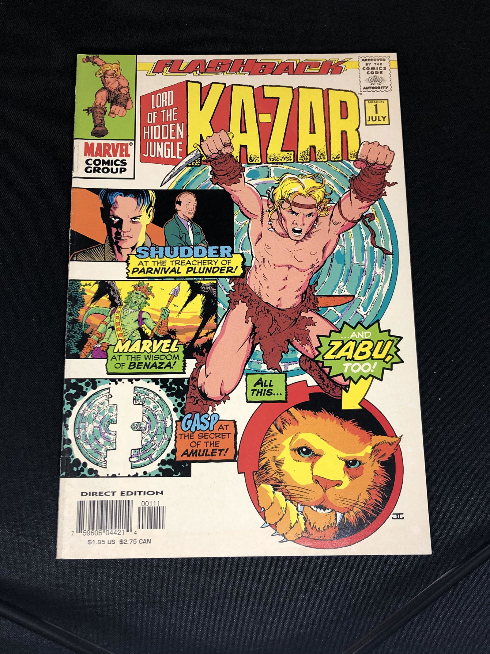 Marvel Ka-zar Issue #1 Comic Book (1 of 1)