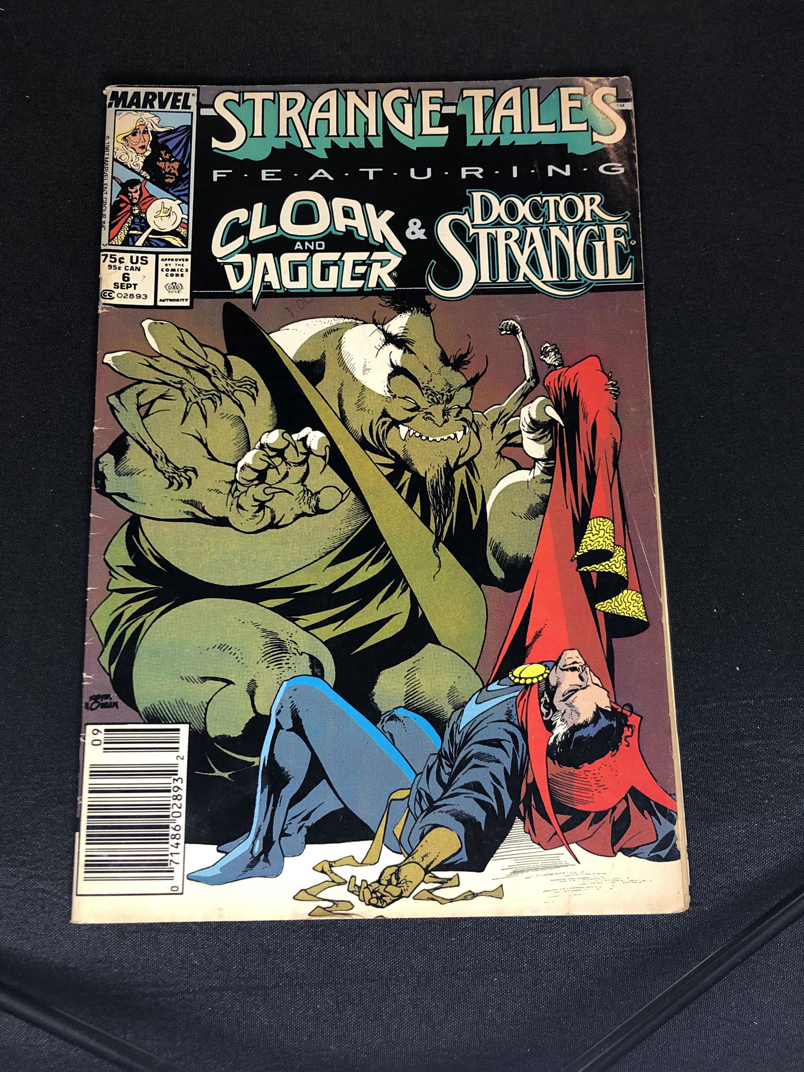 Marvel Strange Tales Comic Book (1 of 1)
