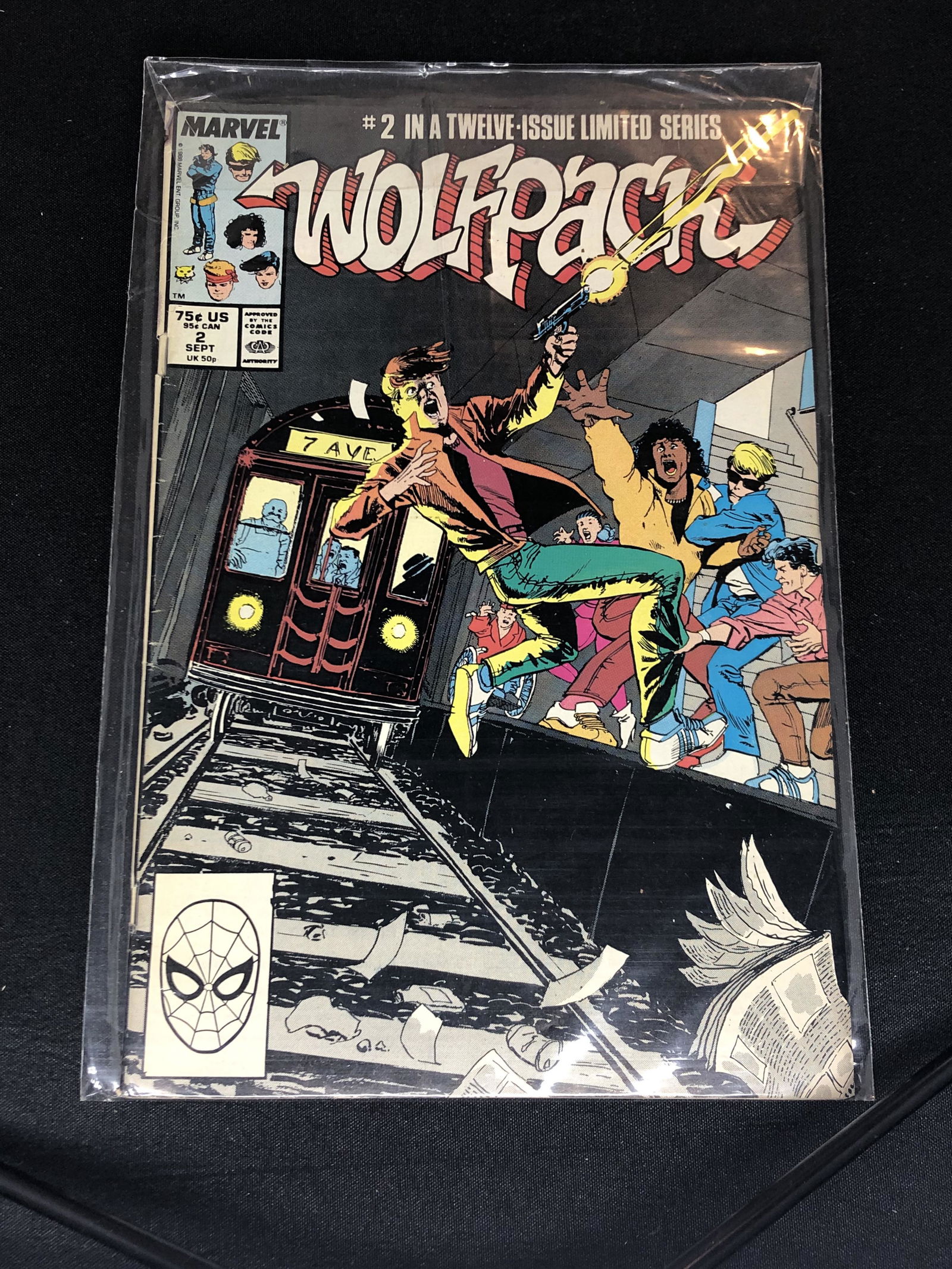 Marvel Wolfpack Comic Book (1 of 1)